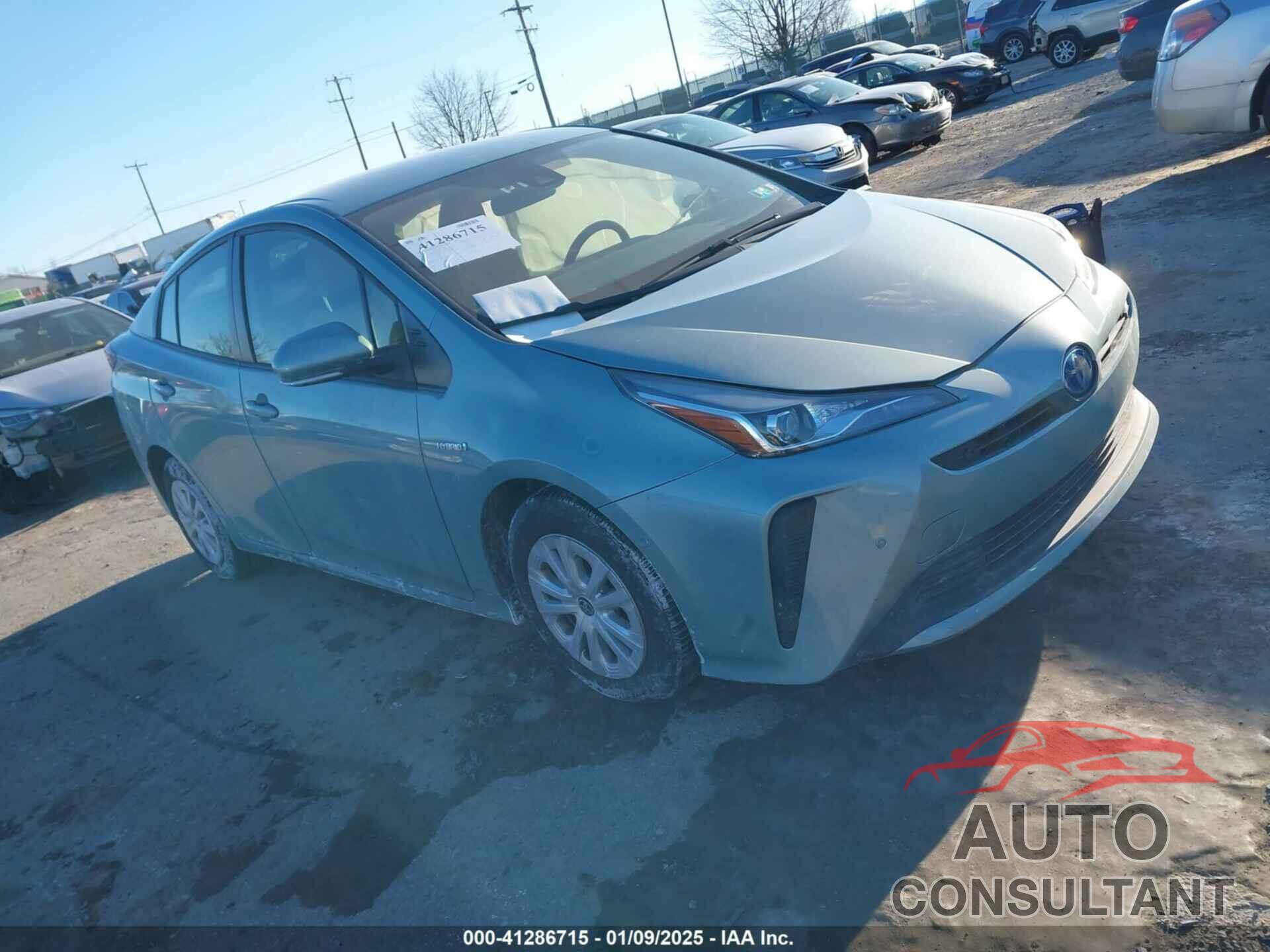 TOYOTA PRIUS 2021 - JTDKAMFU6M3135740