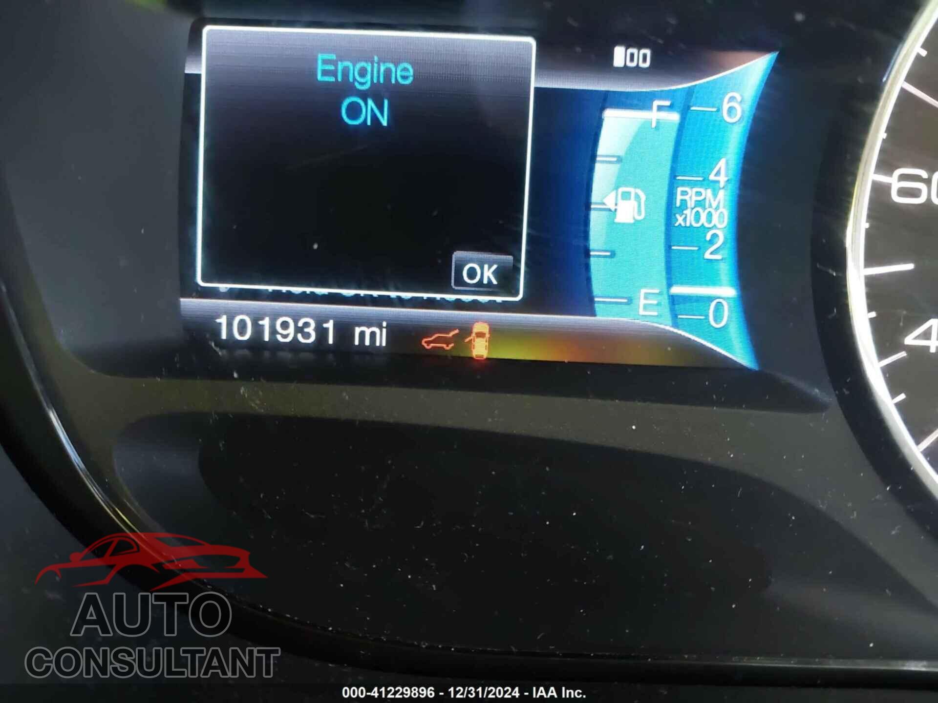 FORD EDGE 2013 - 2FMDK3JC2DBC34601
