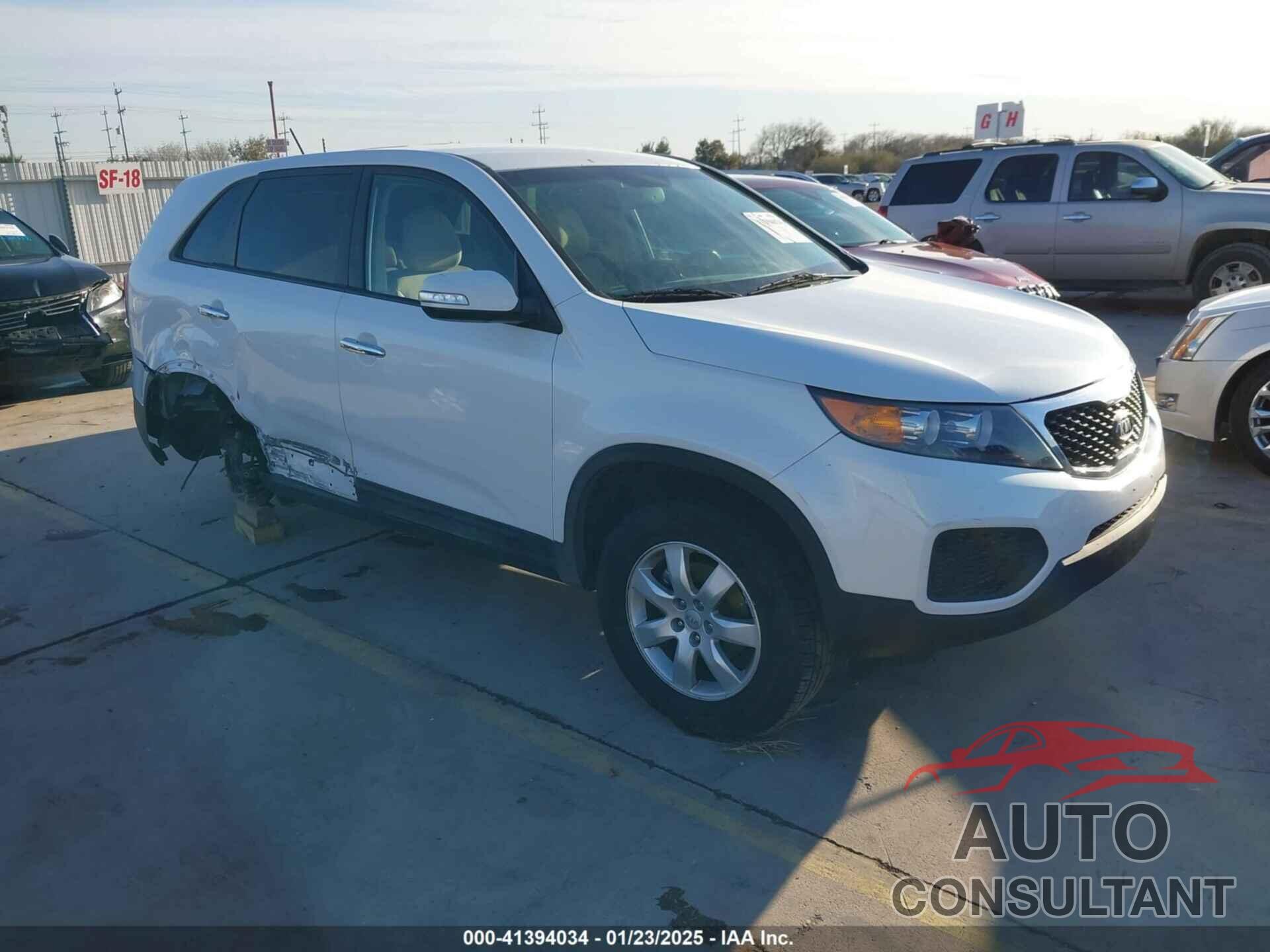 KIA SORENTO 2012 - 5XYKT3A19CG294716