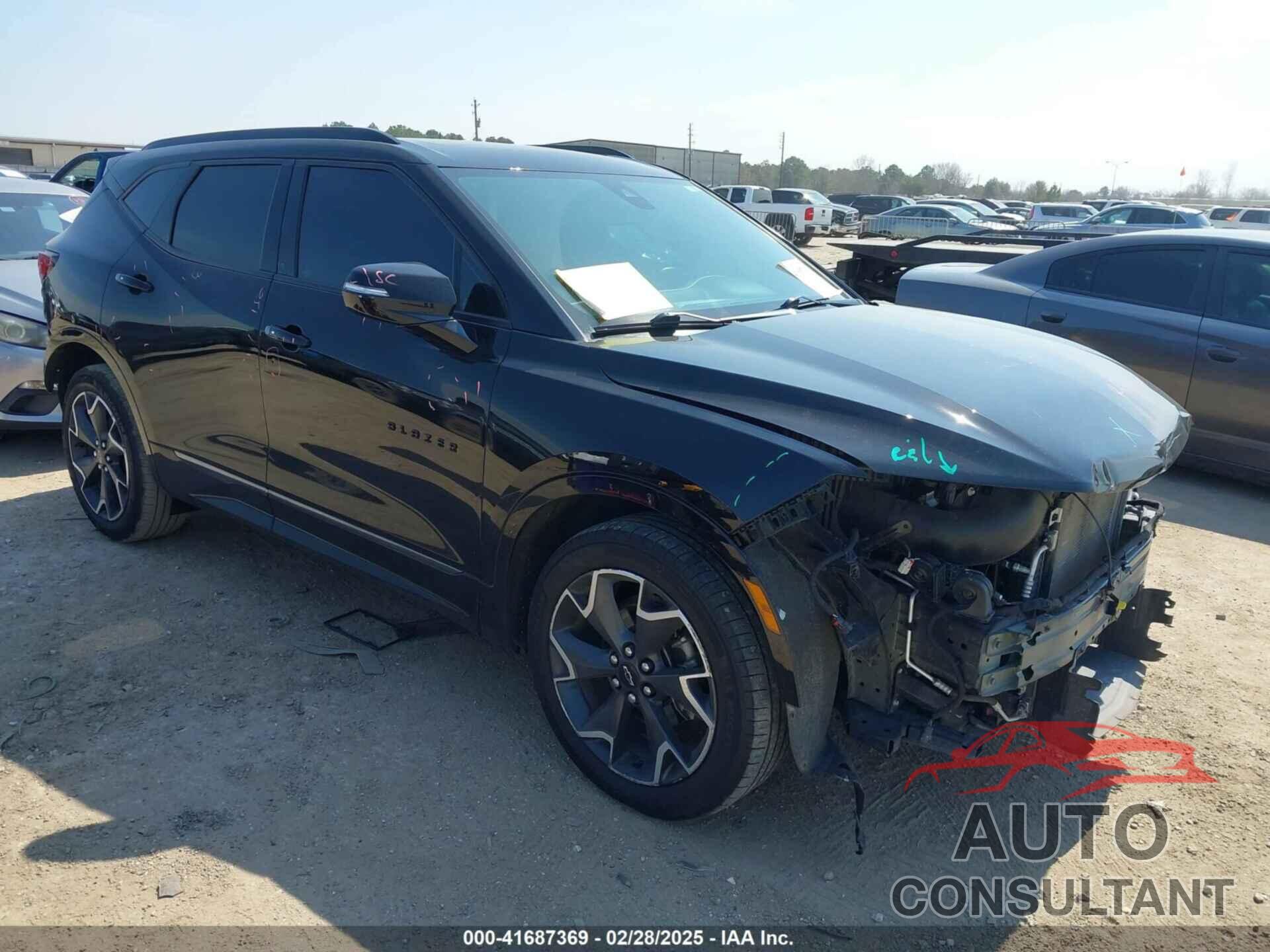 CHEVROLET BLAZER 2022 - 3GNKBERS2NS185275