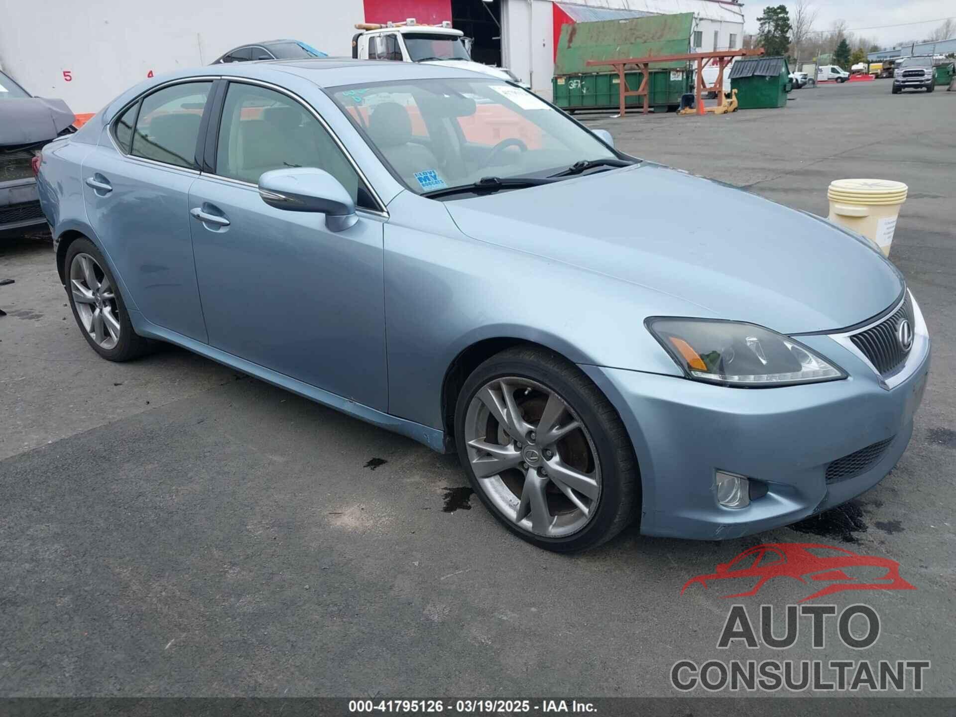 LEXUS IS 250 2010 - JTHBF5C29A2095339