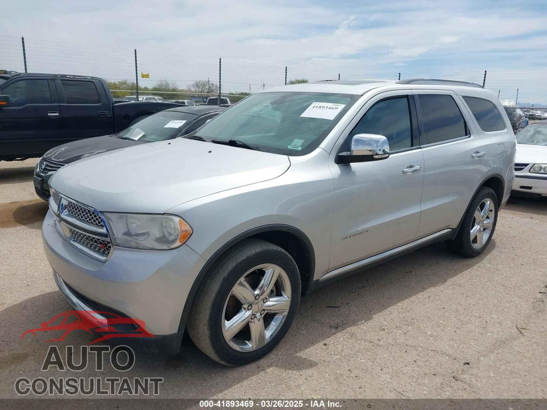 DODGE DURANGO 2013 - 1C4RDHEG5DC597263
