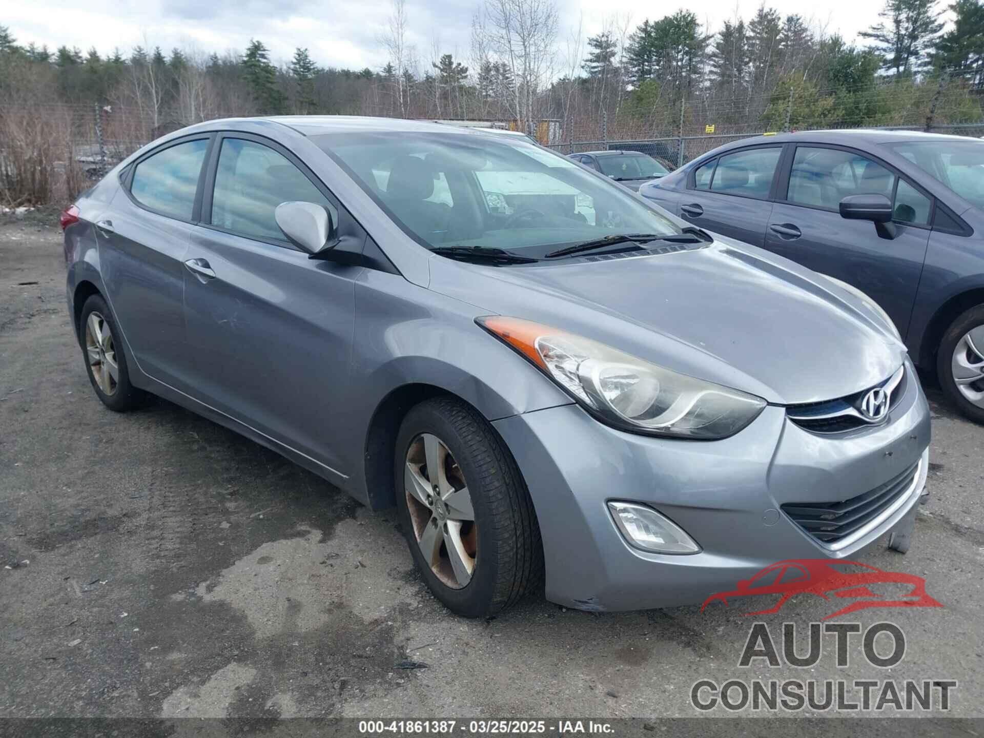HYUNDAI ELANTRA 2012 - KMHDH4AE0CU259379
