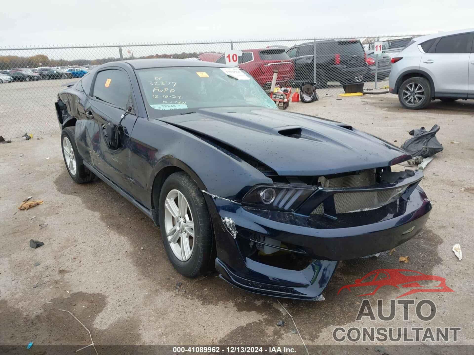 FORD MUSTANG 2012 - 1ZVBP8AM3C5251099