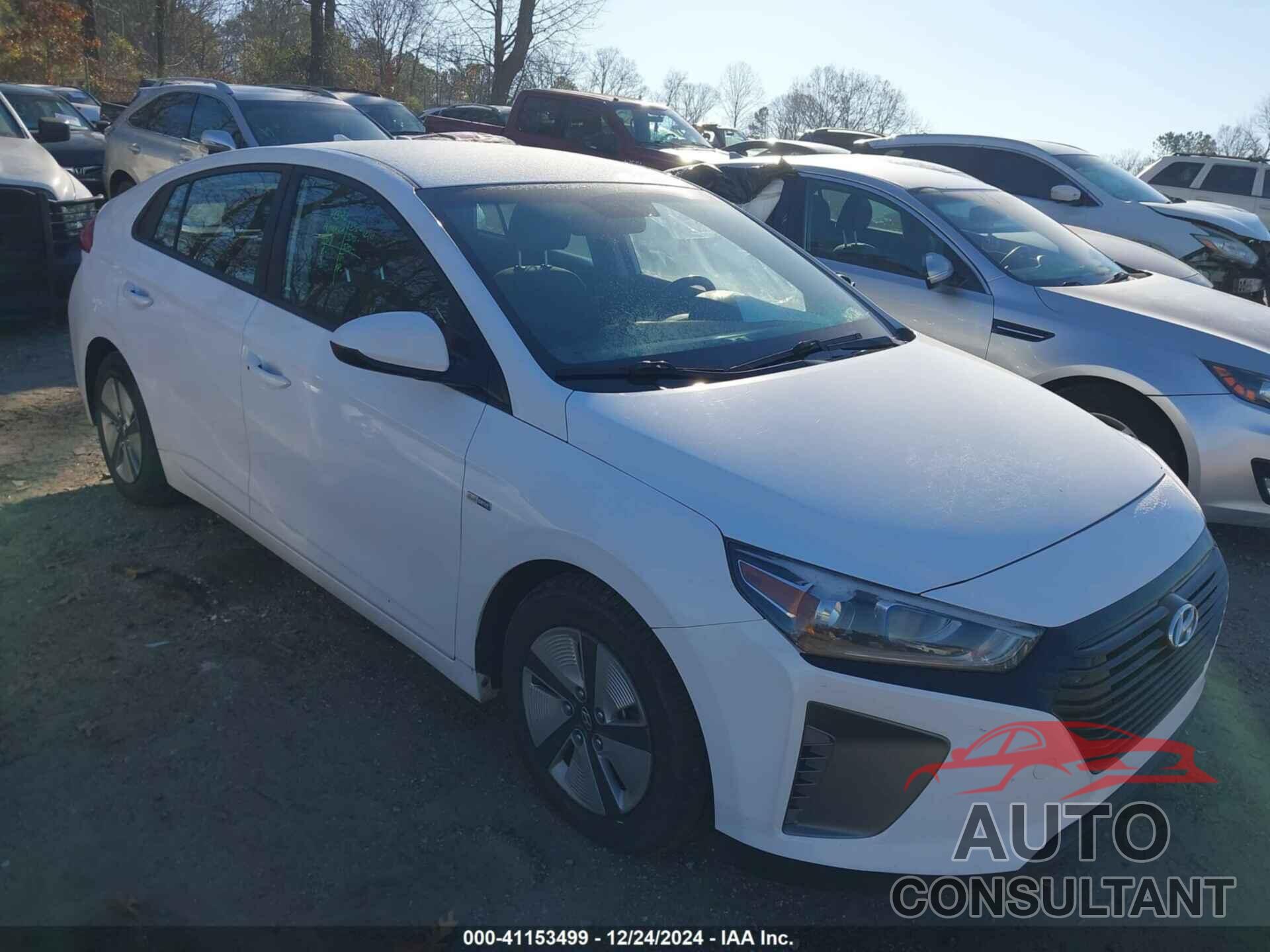 HYUNDAI IONIQ HYBRID 2019 - KMHC65LC3KU110224