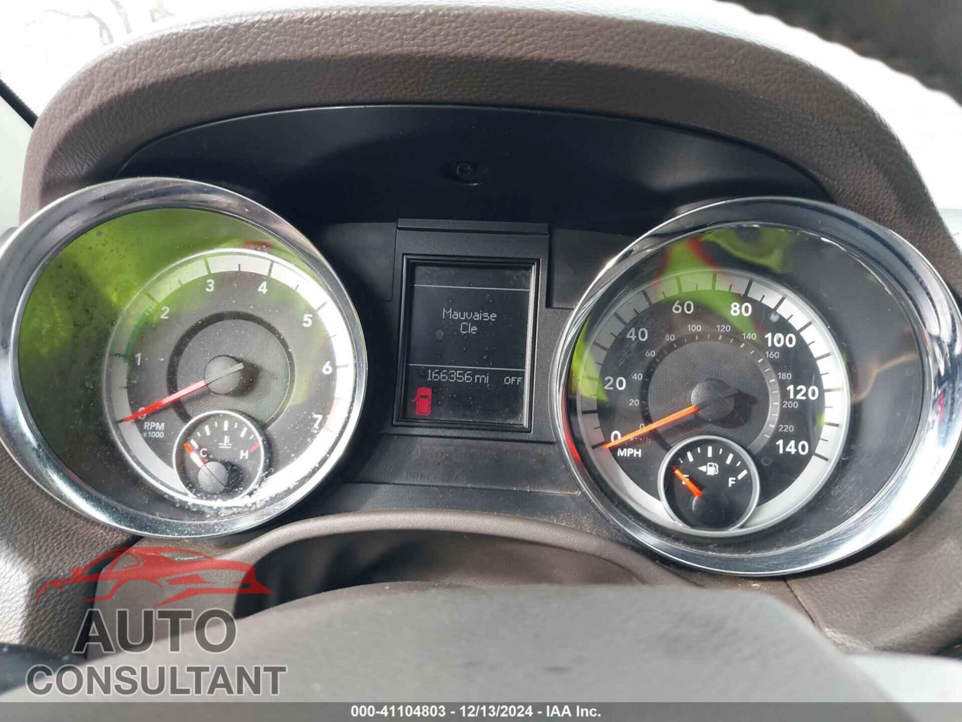 DODGE DURANGO 2011 - 1D4RD2GG2BC618368