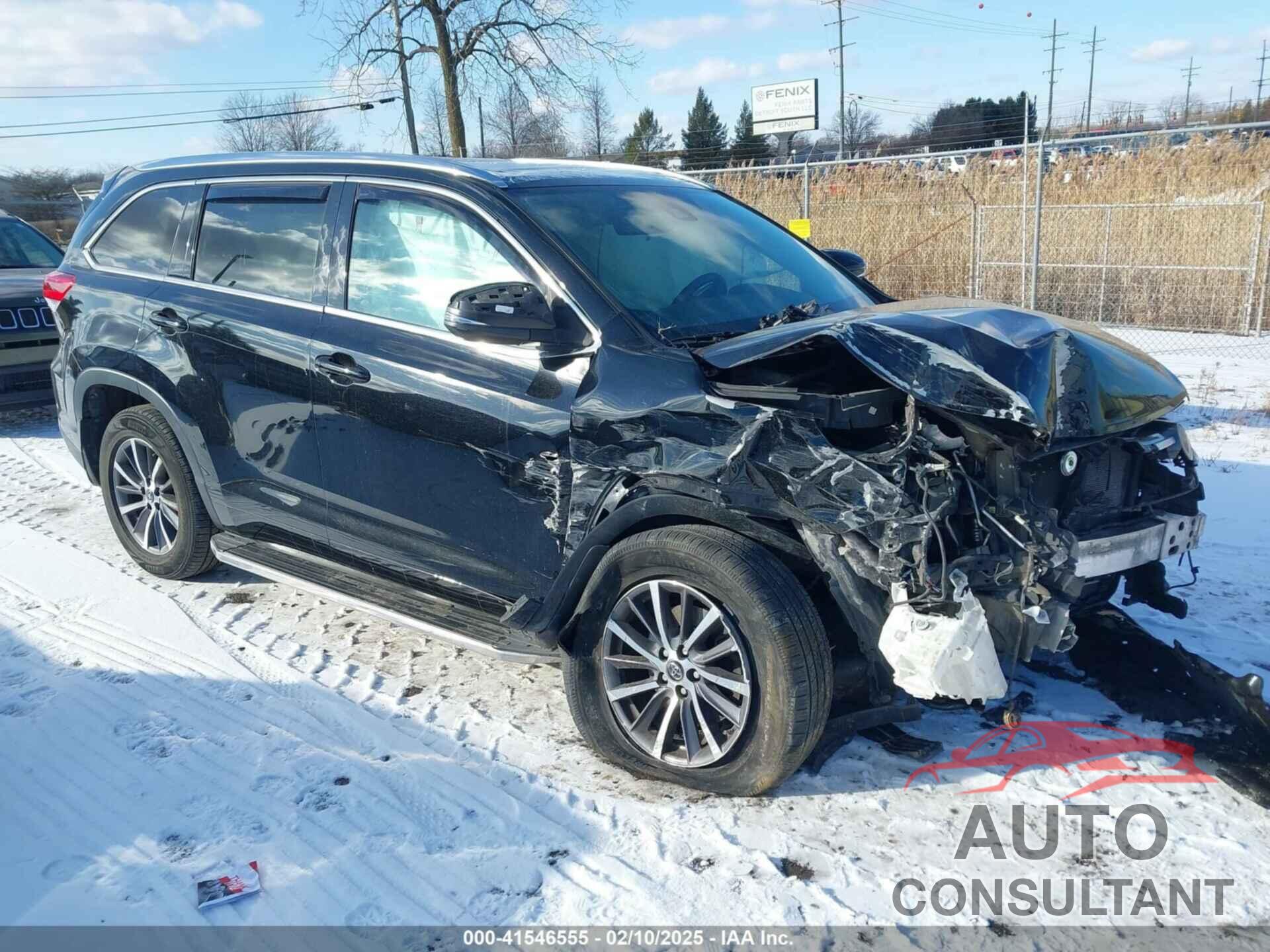 TOYOTA HIGHLANDER 2017 - 5TDJZRFHXHS397219