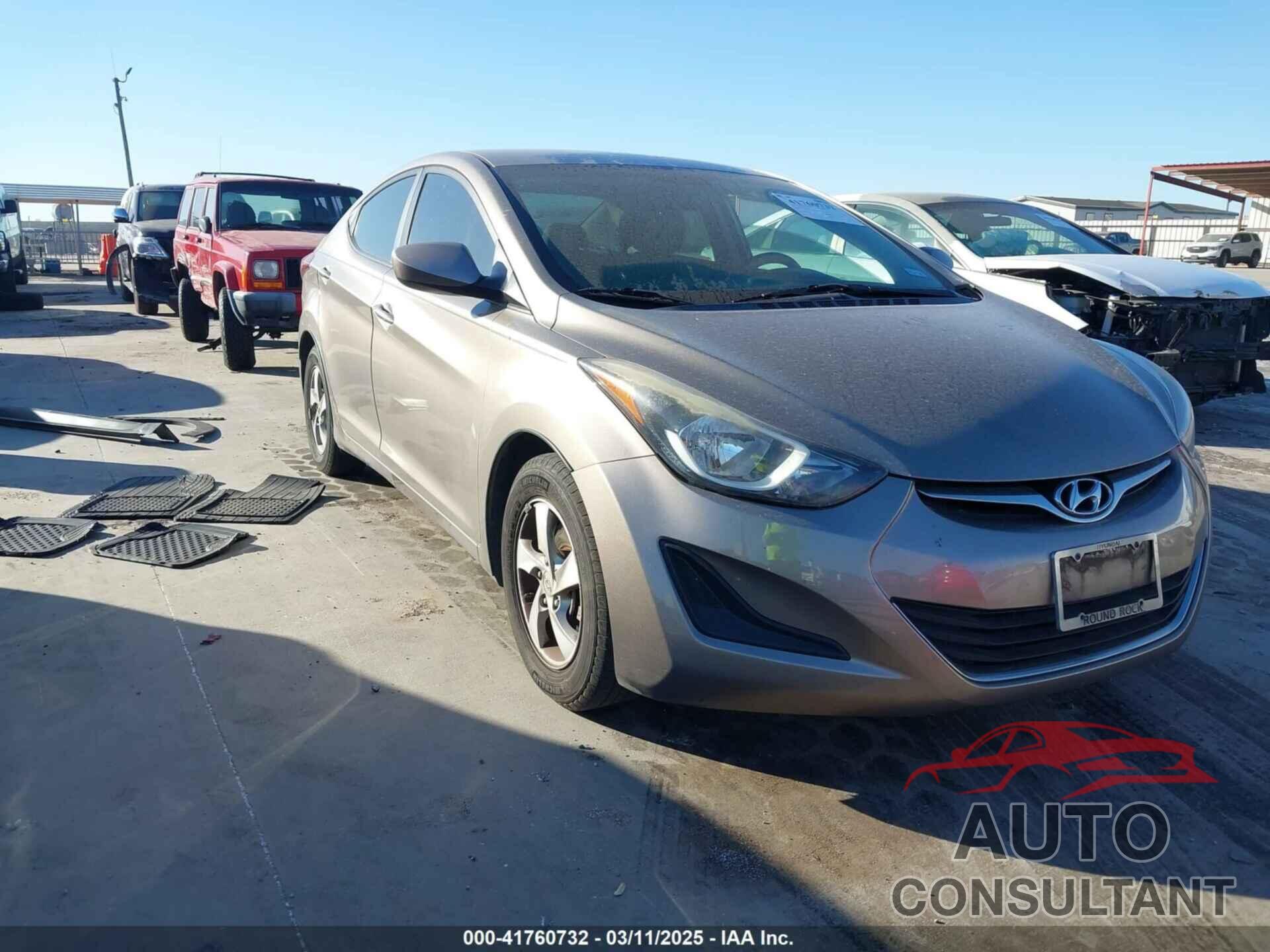 HYUNDAI ELANTRA 2015 - 5NPDH4AE2FH604043