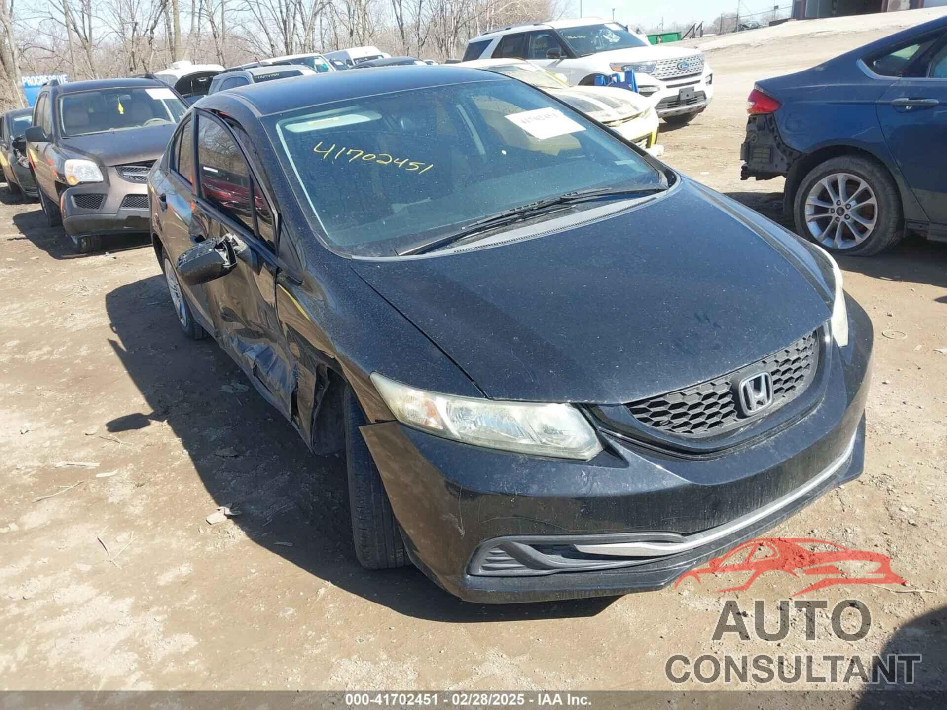 HONDA CIVIC 2015 - 19XFB2F50FE226445