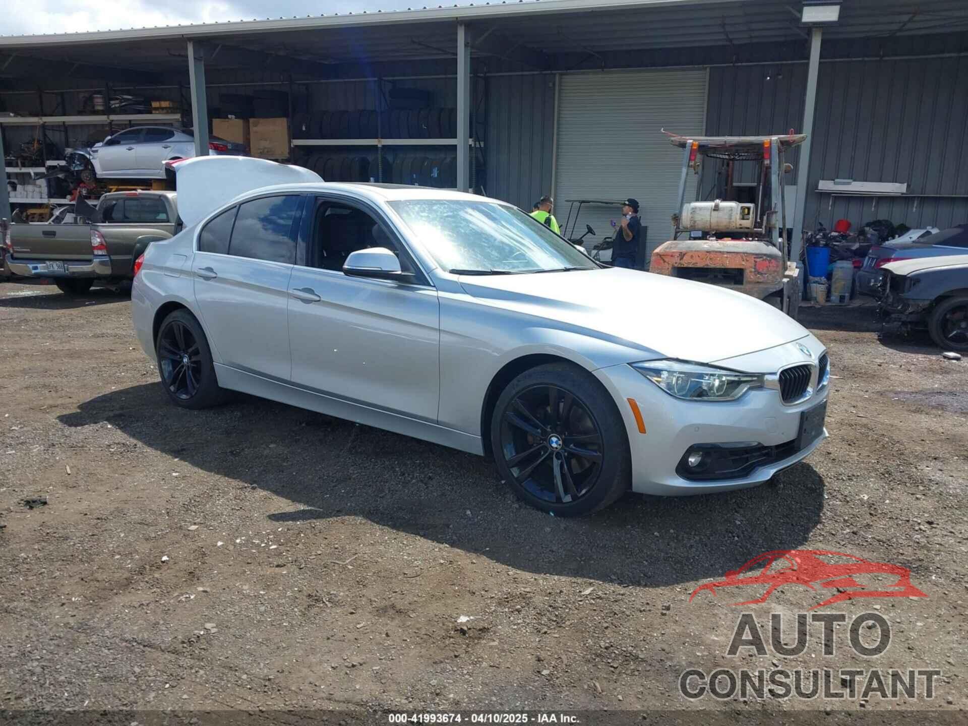 BMW 330I 2017 - WBA8B9G3XHNU53720