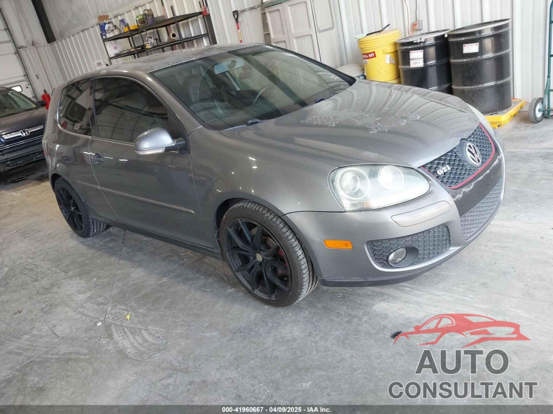 VOLKSWAGEN GTI 2009 - WVWFV71K99W140613