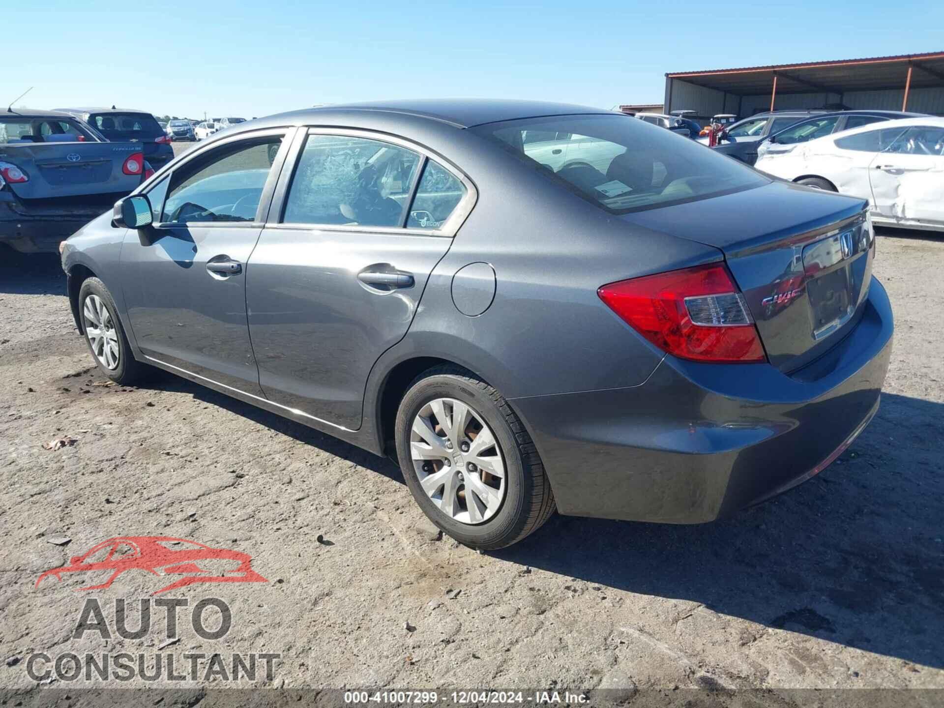 HONDA CIVIC 2012 - 2HGFB2F53CH325181