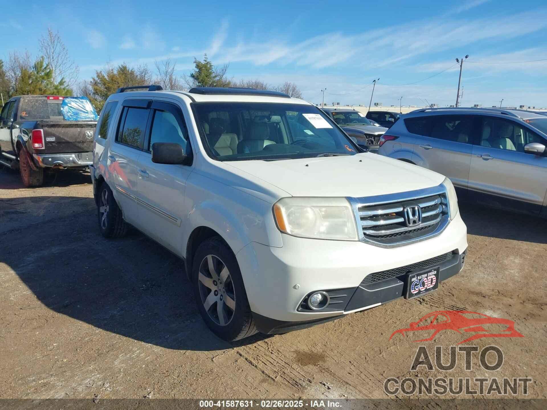 HONDA PILOT 2013 - 5FNYF4H93DB027664