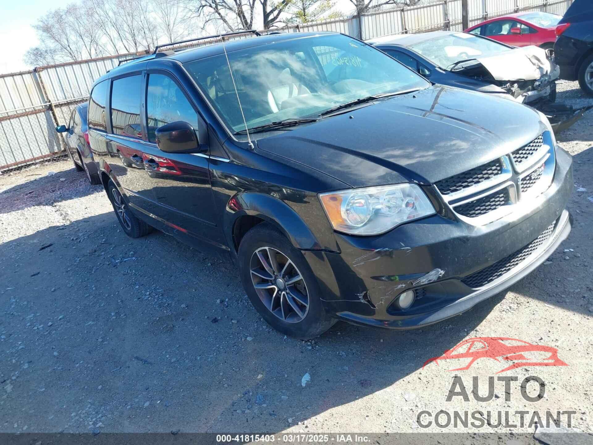 DODGE GRAND CARAVAN 2017 - 2C4RDGCG0HR574192