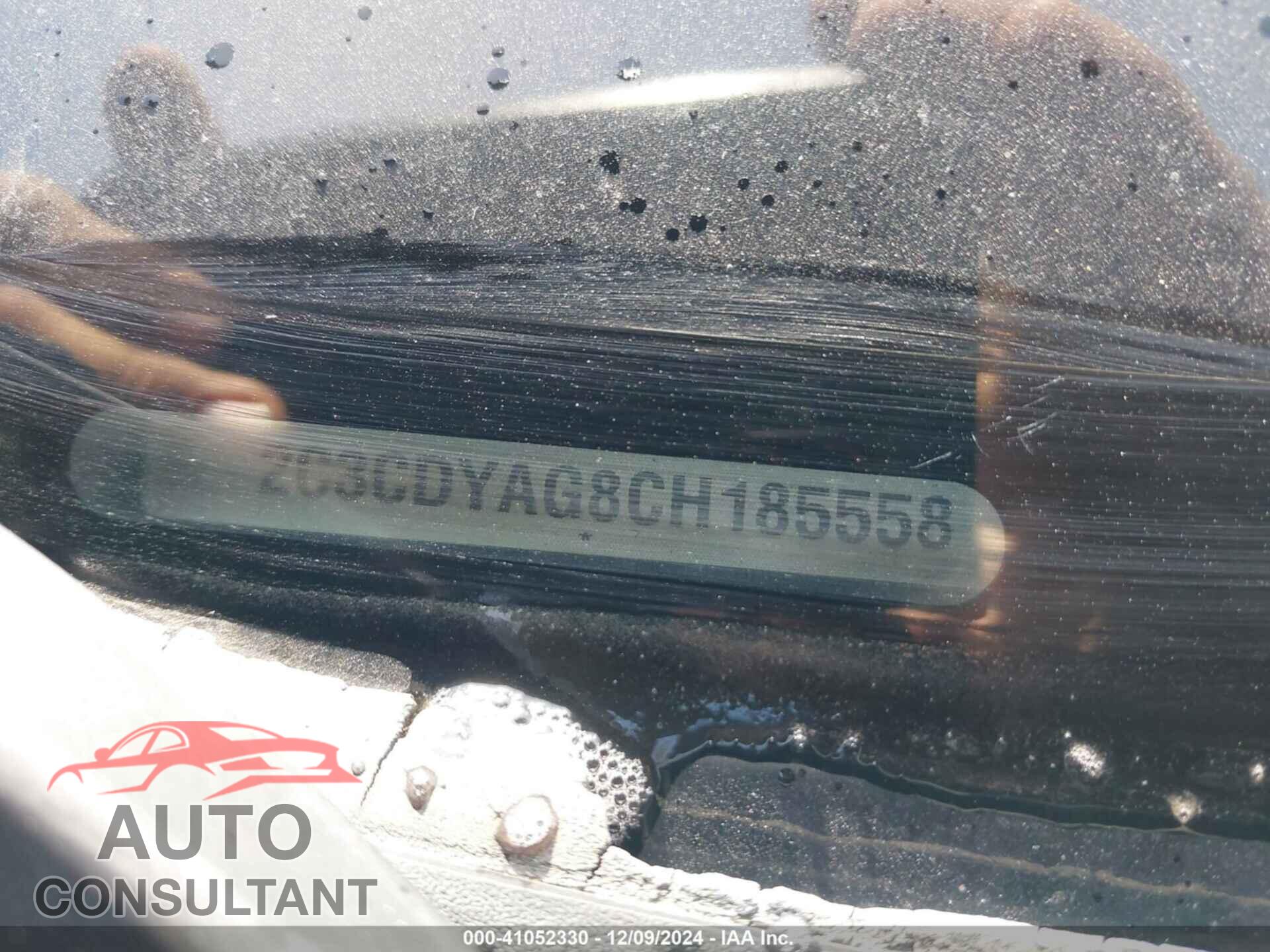 DODGE CHALLENGER 2012 - 2C3CDYAG8CH185558
