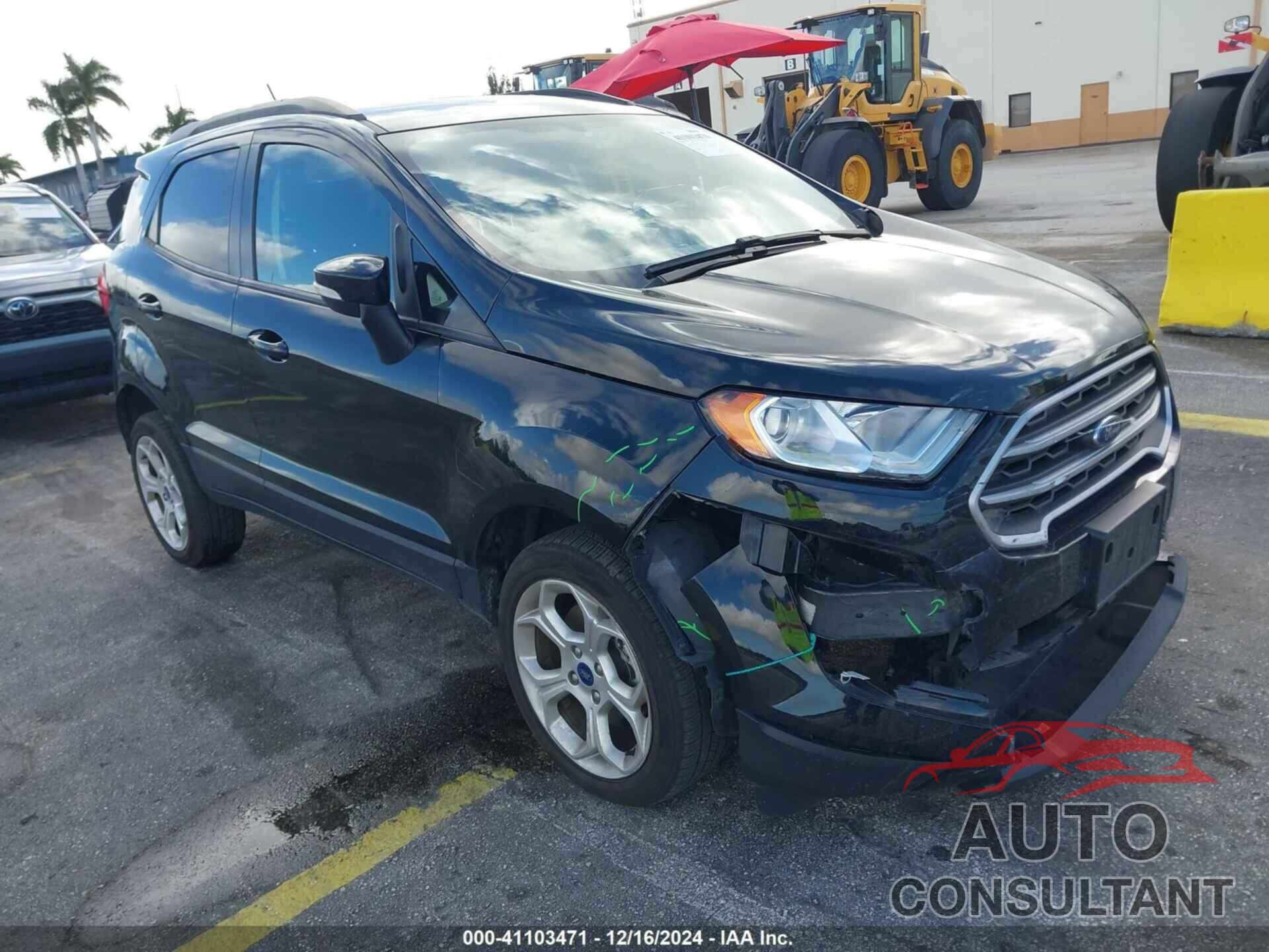 FORD ECOSPORT 2021 - MAJ6S3GL3MC451276