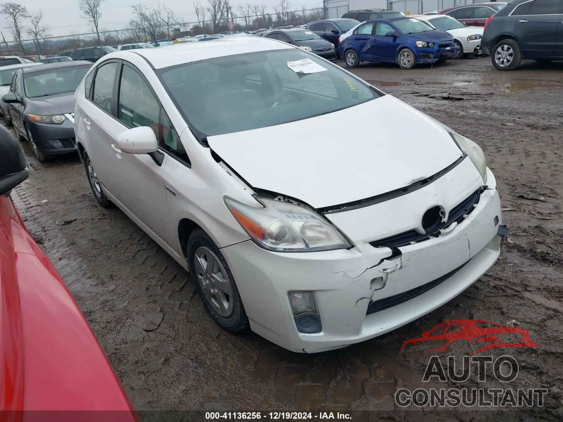 TOYOTA PRIUS 2011 - JTDKN3DU4B0266469