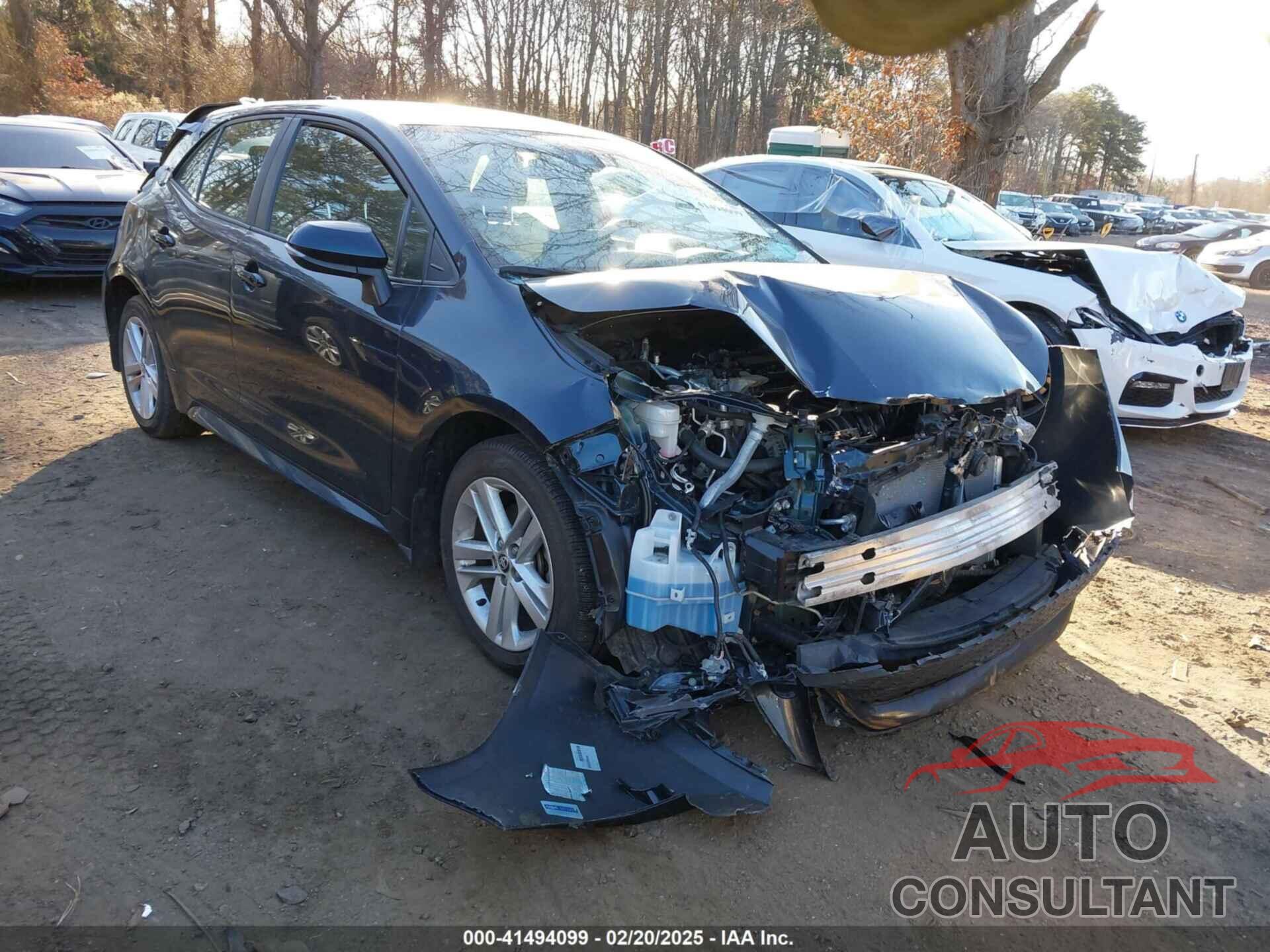 TOYOTA COROLLA 2021 - JTND4MBE7M3112722