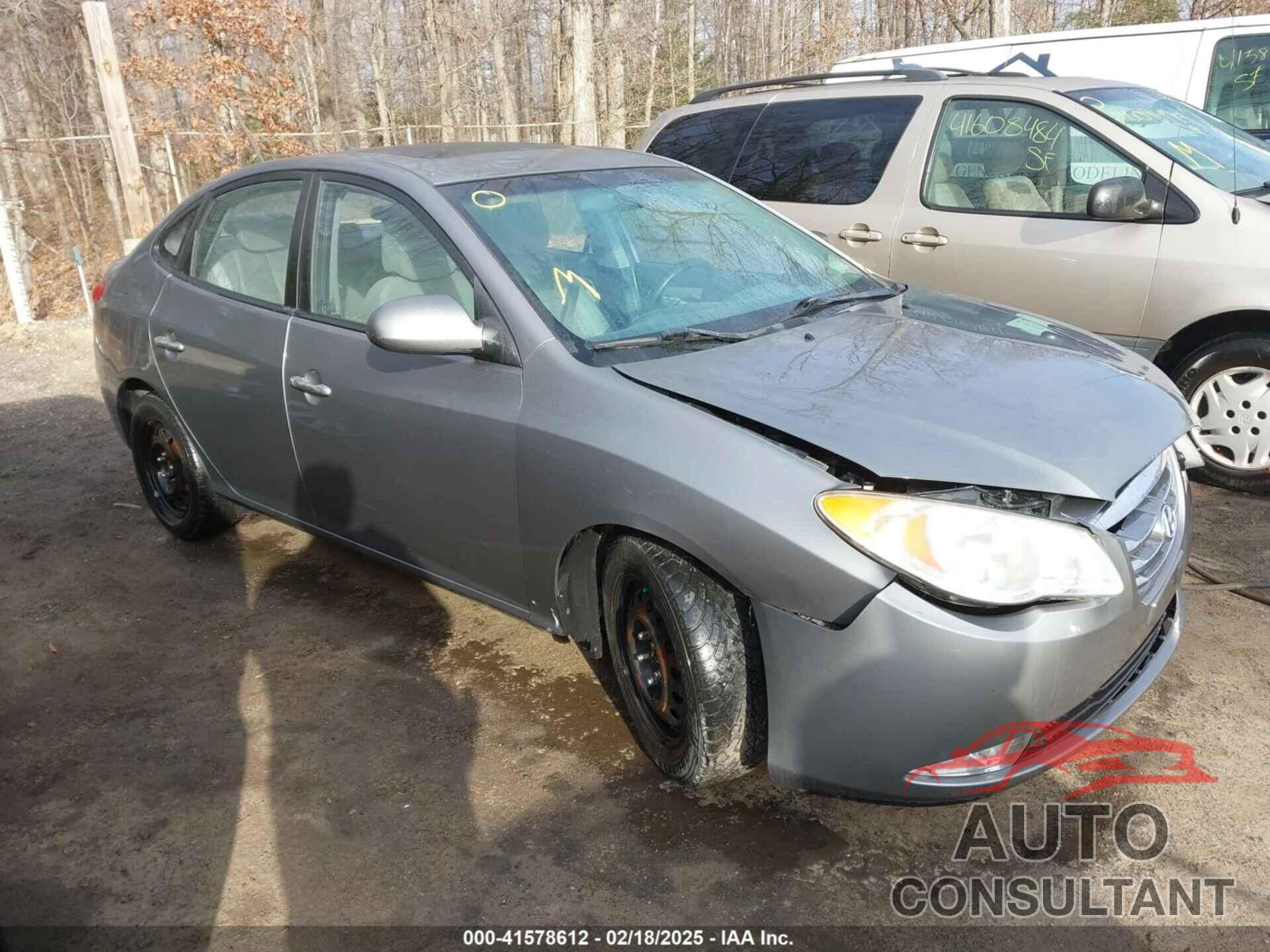 HYUNDAI ELANTRA 2010 - KMHDU4AD7AU065058
