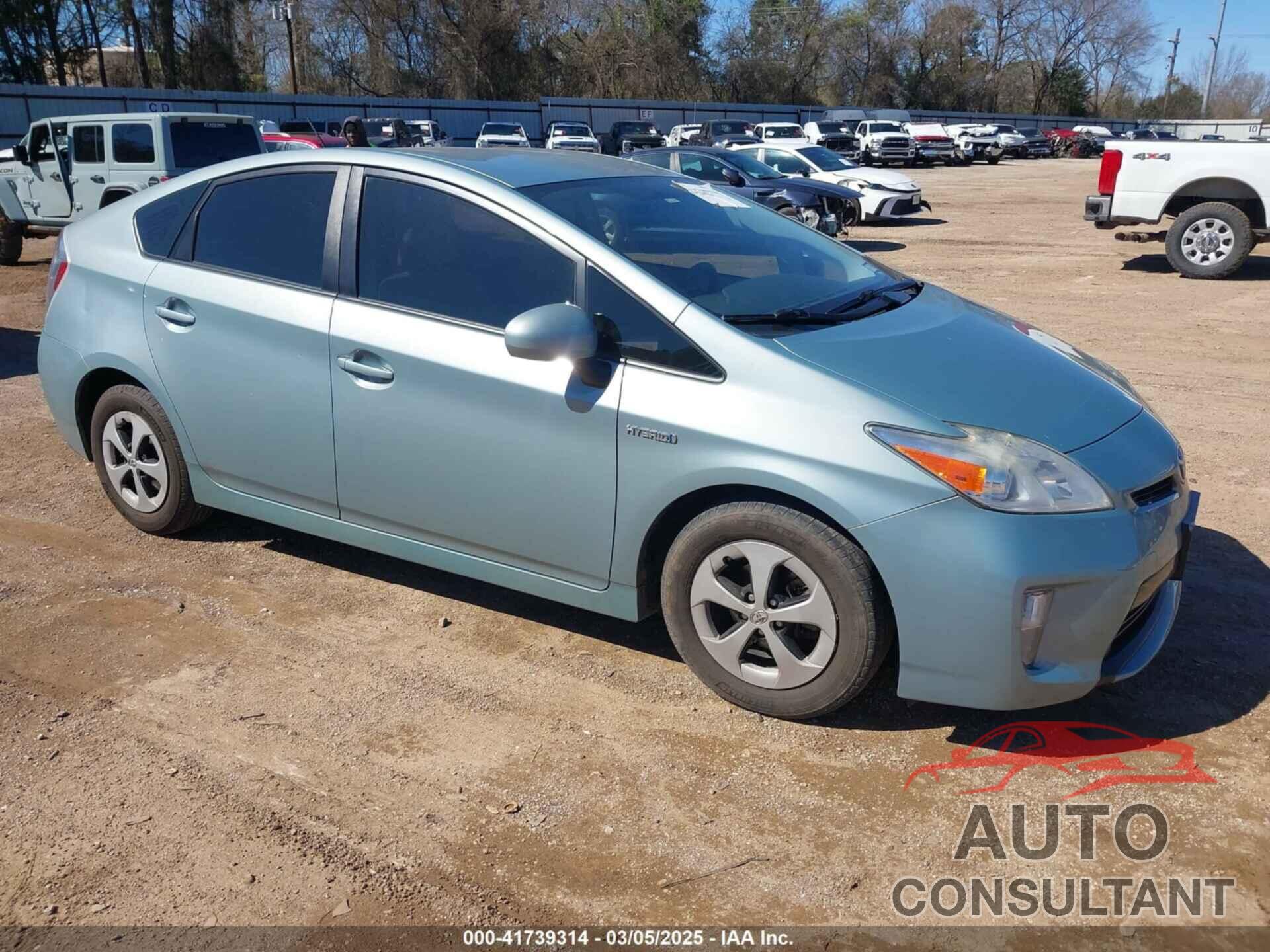 TOYOTA PRIUS 2014 - JTDKN3DU5E1830189