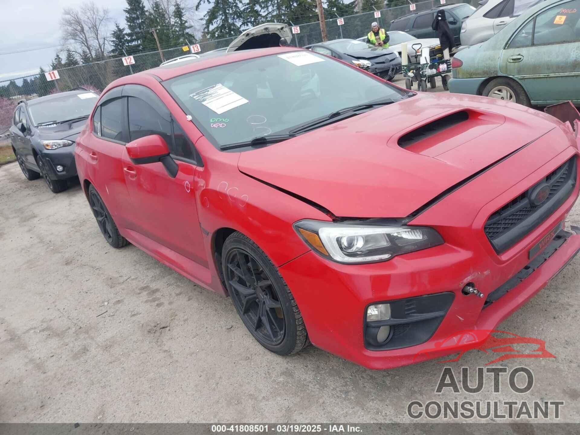 SUBARU WRX 2015 - JF1VA1G68F9818914