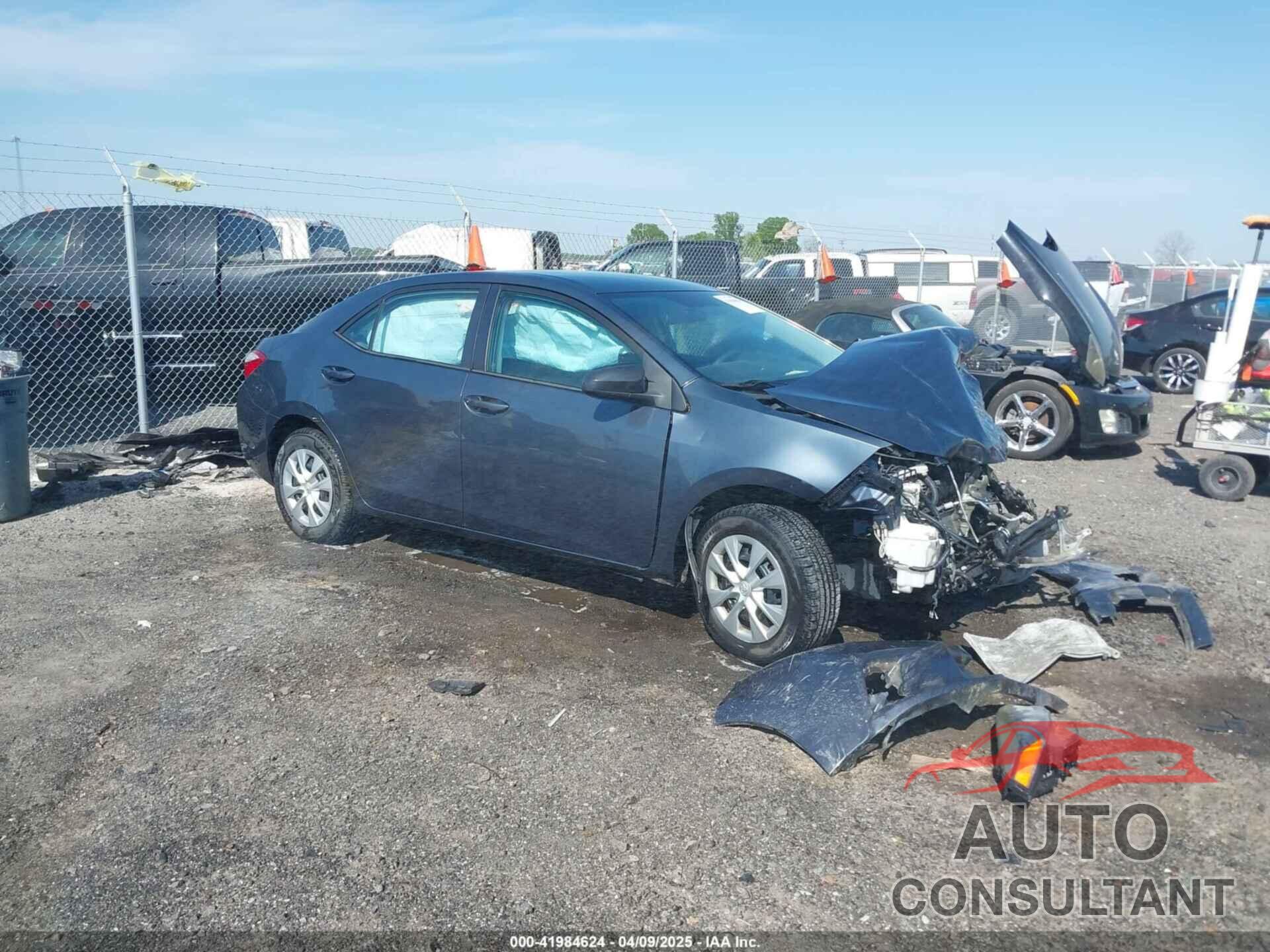 TOYOTA COROLLA 2016 - 5YFBURHE2GP431182