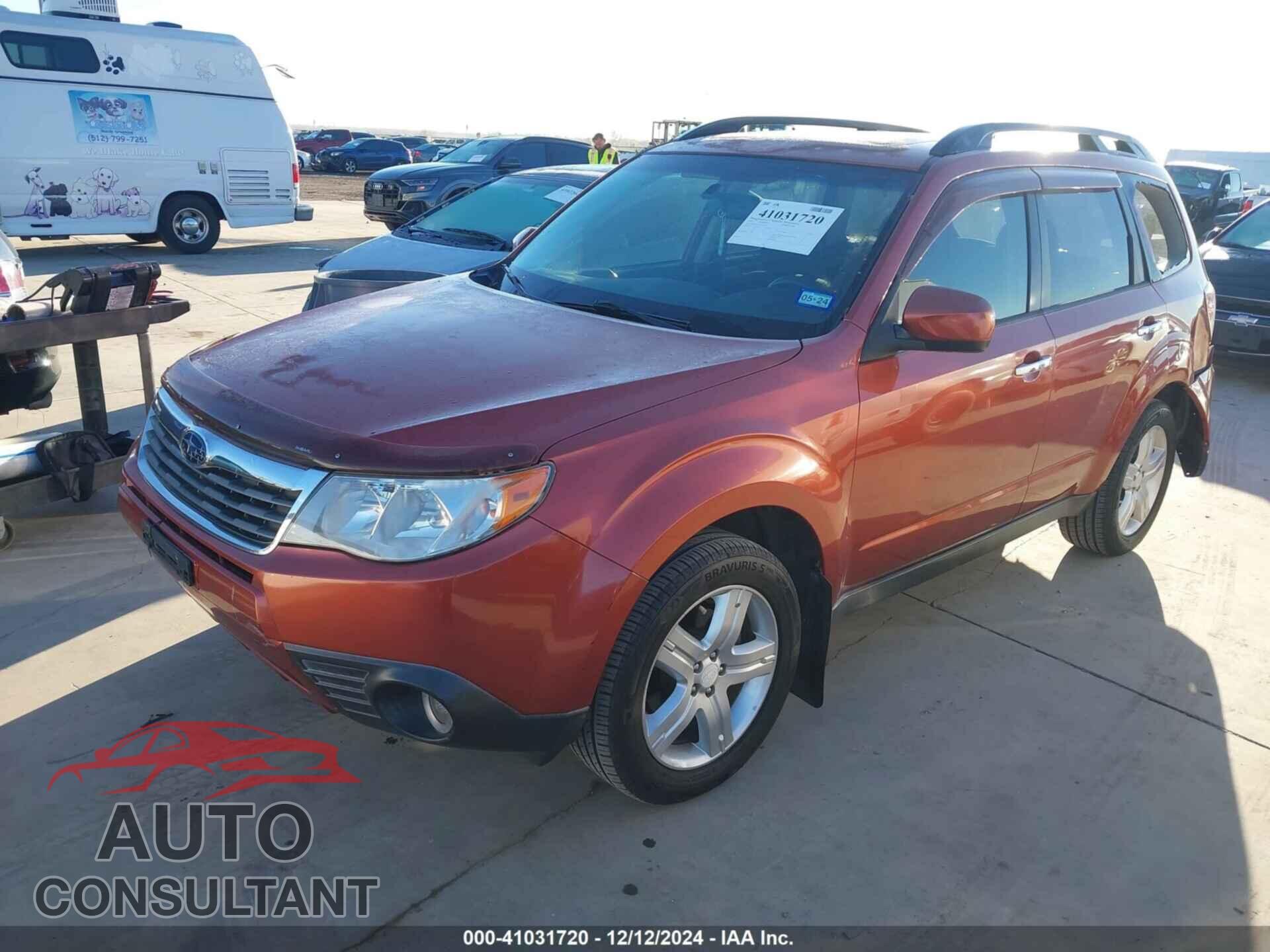 SUBARU FORESTER 2010 - JF2SH6CC0AH782458