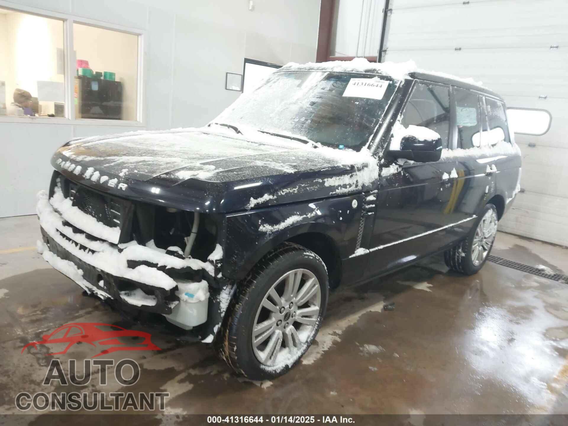 LAND ROVER RANGE ROVER 2012 - SALMF1D46CA365468