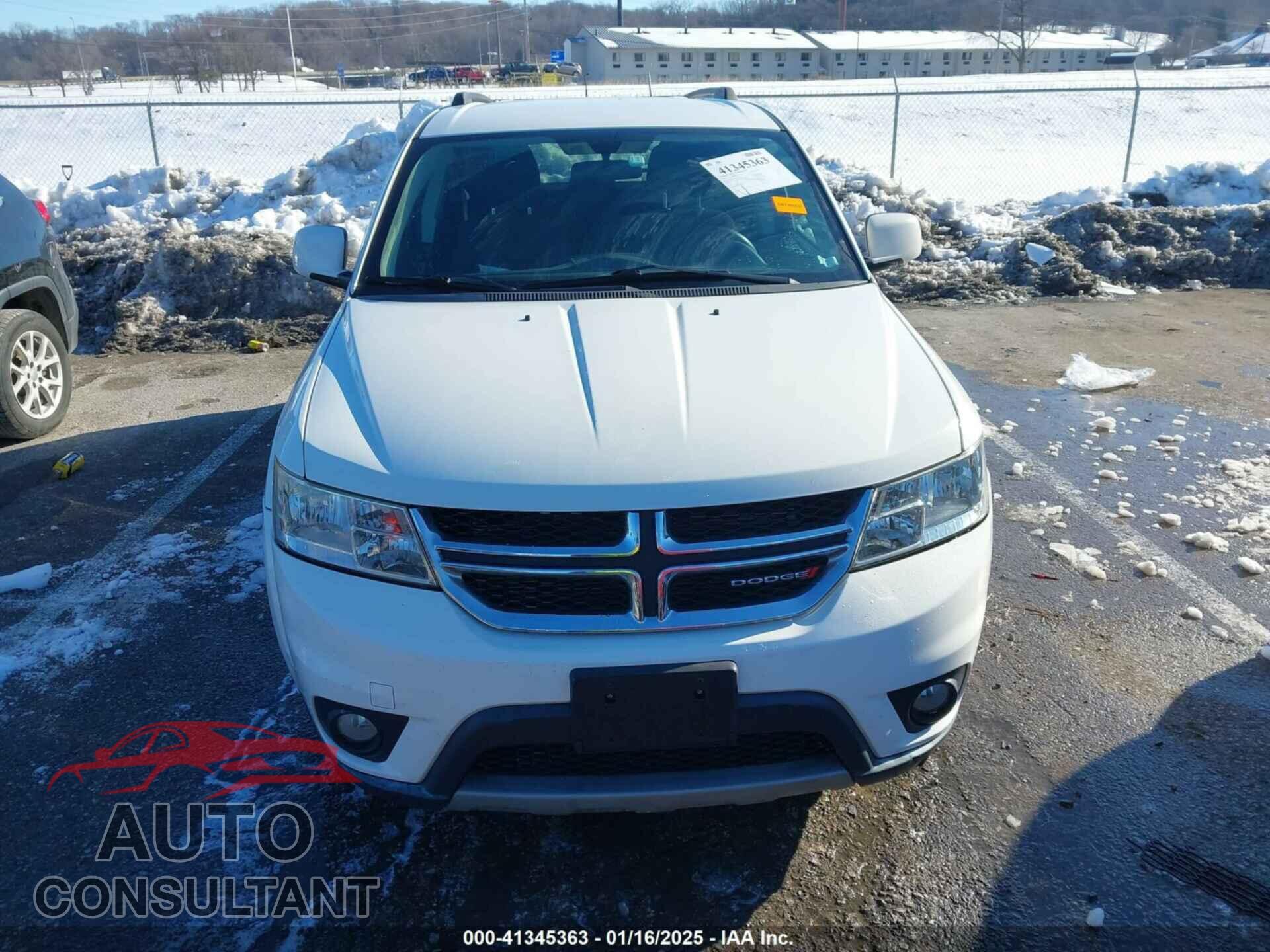 DODGE JOURNEY 2012 - 3C4PDCBBXCT394911