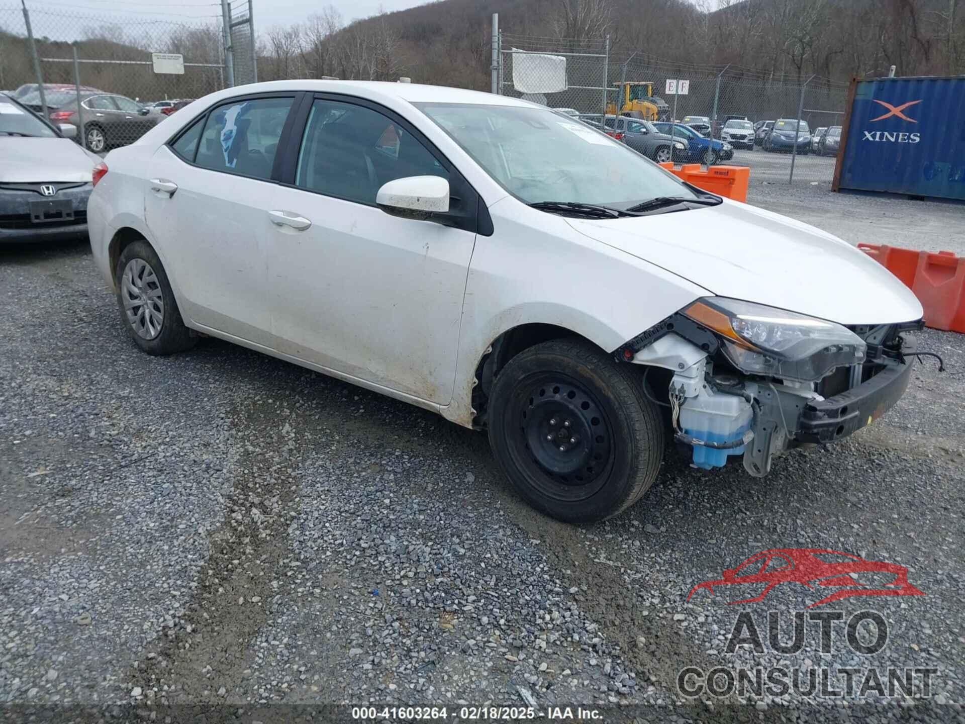 TOYOTA COROLLA 2018 - 5YFBURHE7JP840916