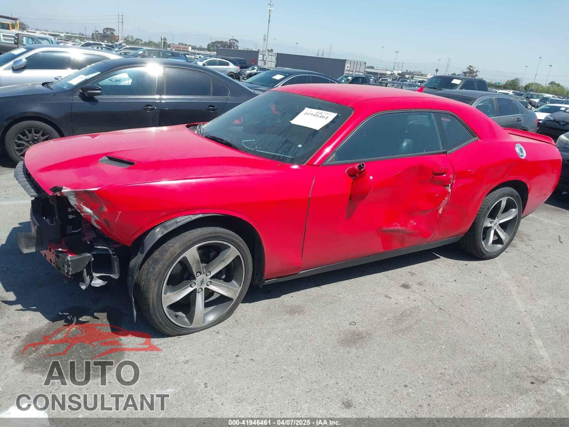 DODGE CHALLENGER 2019 - 2C3CDZAG1KH652565