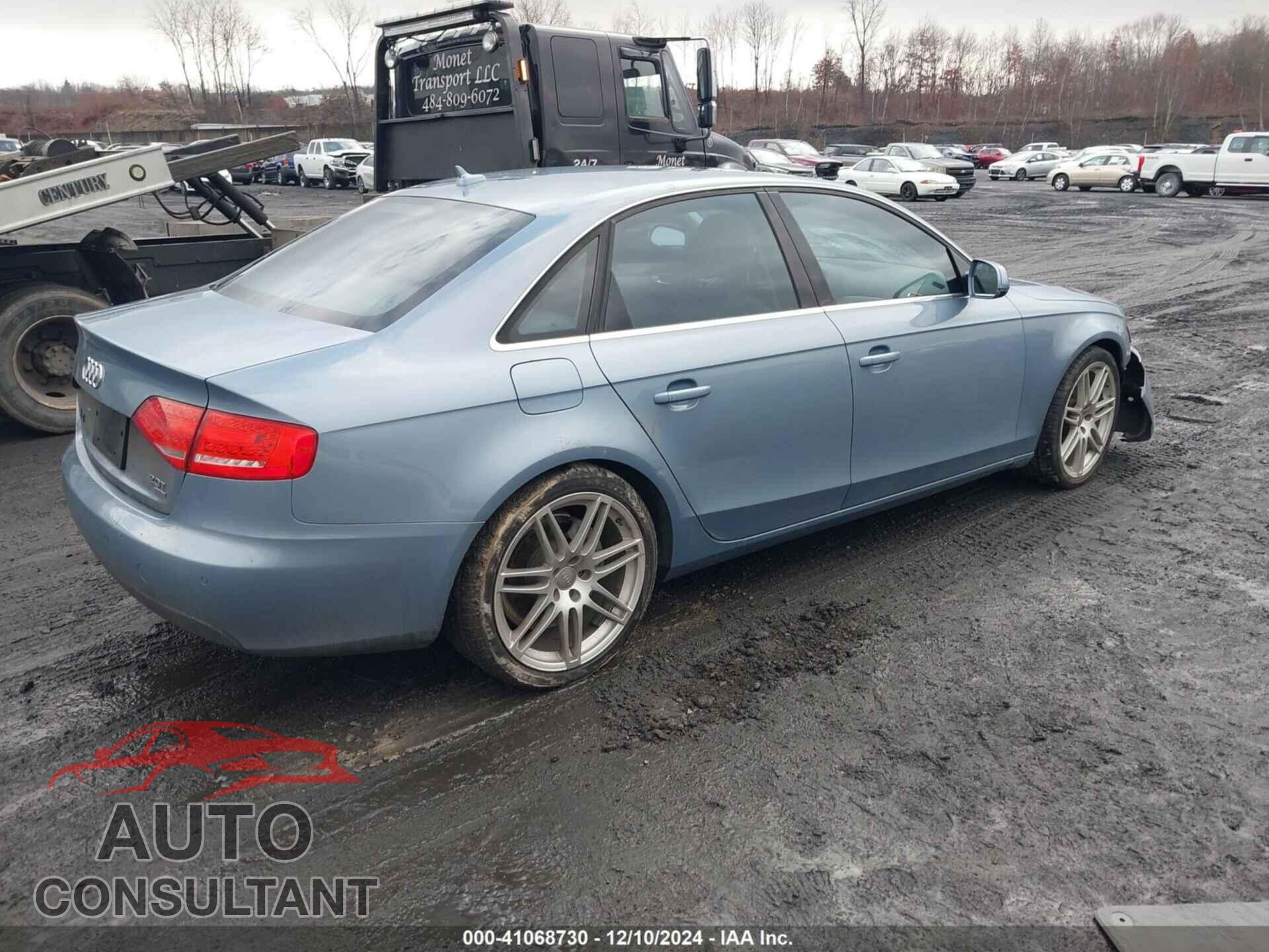 AUDI A4 2011 - WAUKFBFL5BA097355