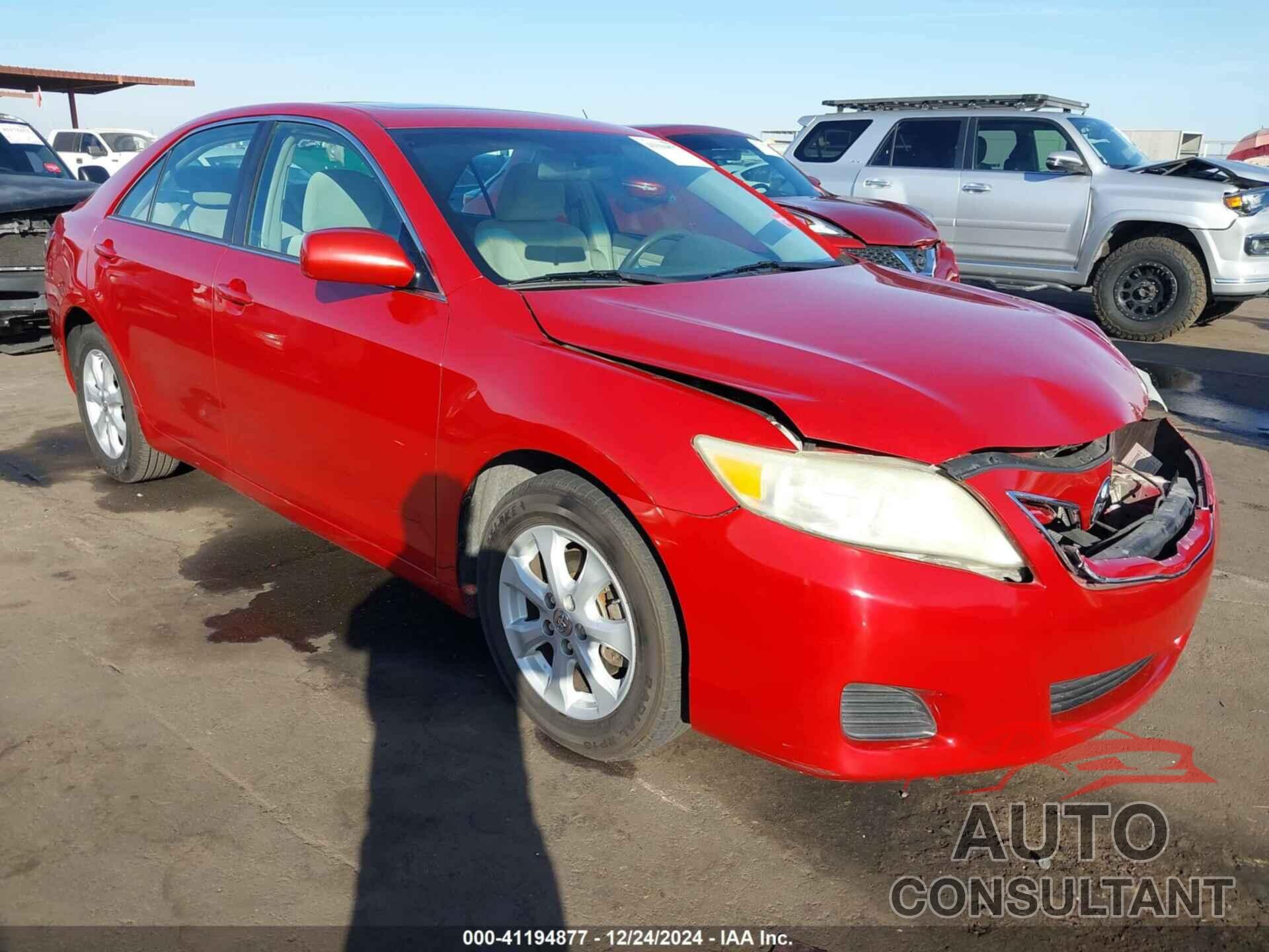 TOYOTA CAMRY 2010 - 4T1BF3EK7AU097447