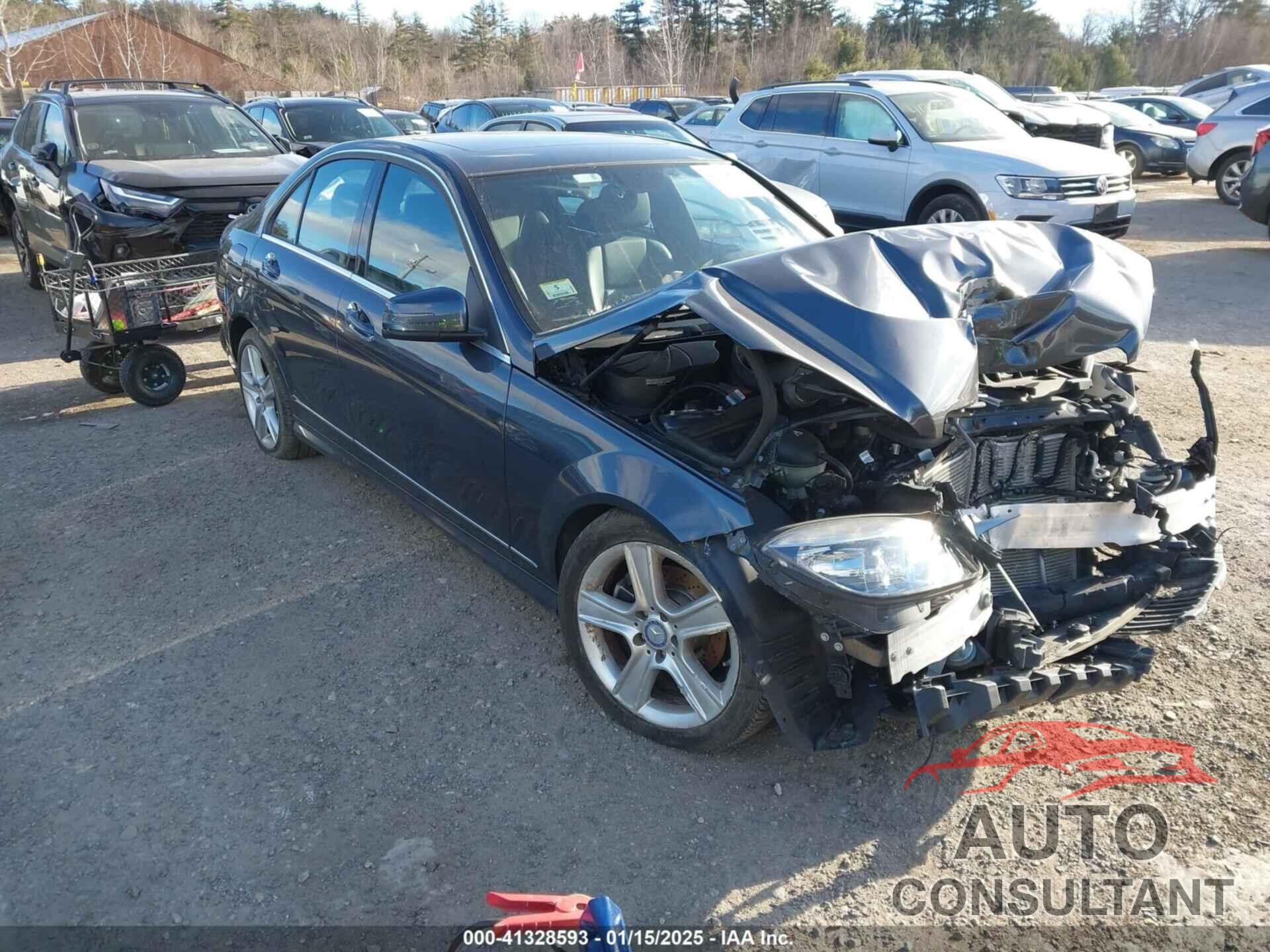 MERCEDES-BENZ C 300 2011 - WDDGF8BB8BR142028