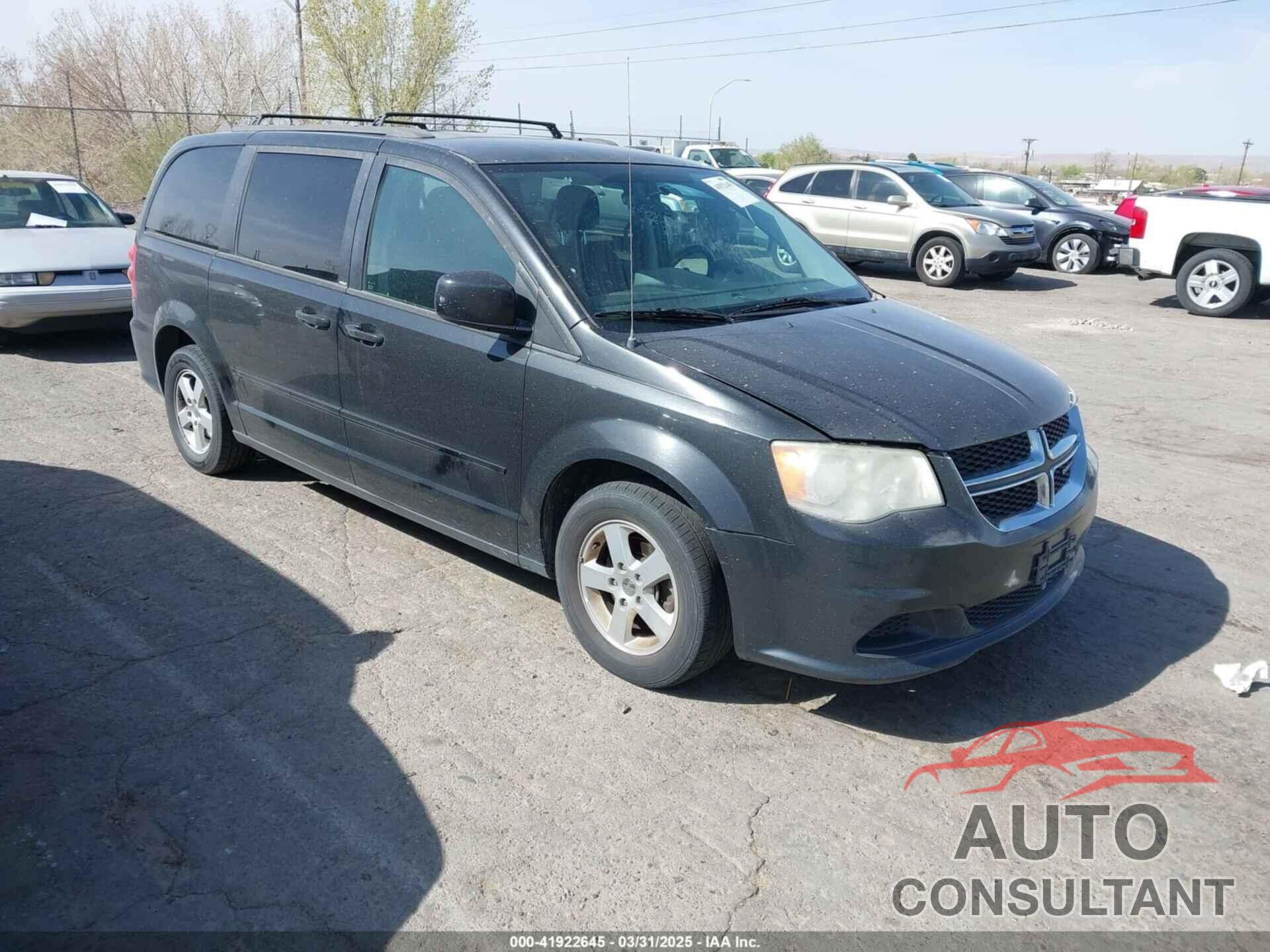 DODGE GRAND CARAVAN 2013 - 2C4RDGCG7DR626606