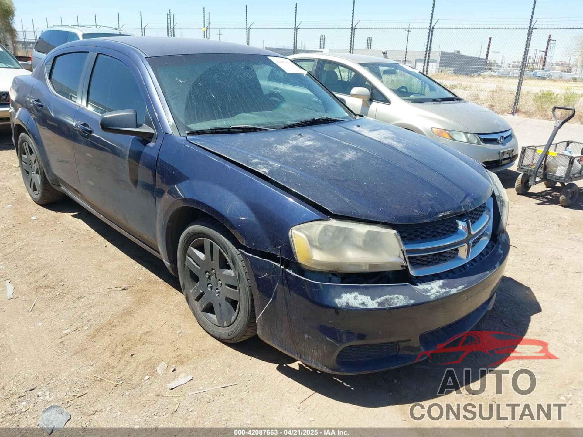 DODGE AVENGER 2014 - 1C3CDZAB2EN129927