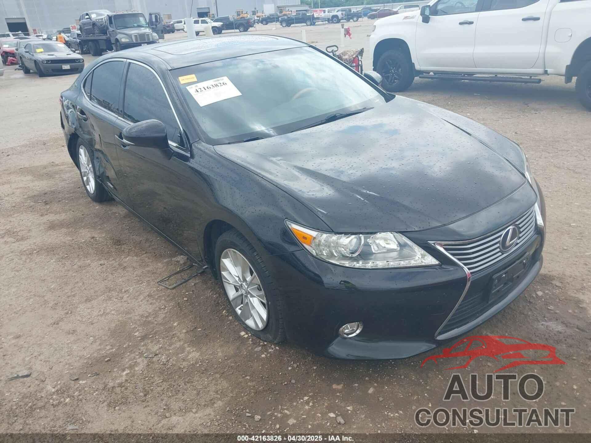 LEXUS ES 300H 2014 - JTHBW1GG3E2049722