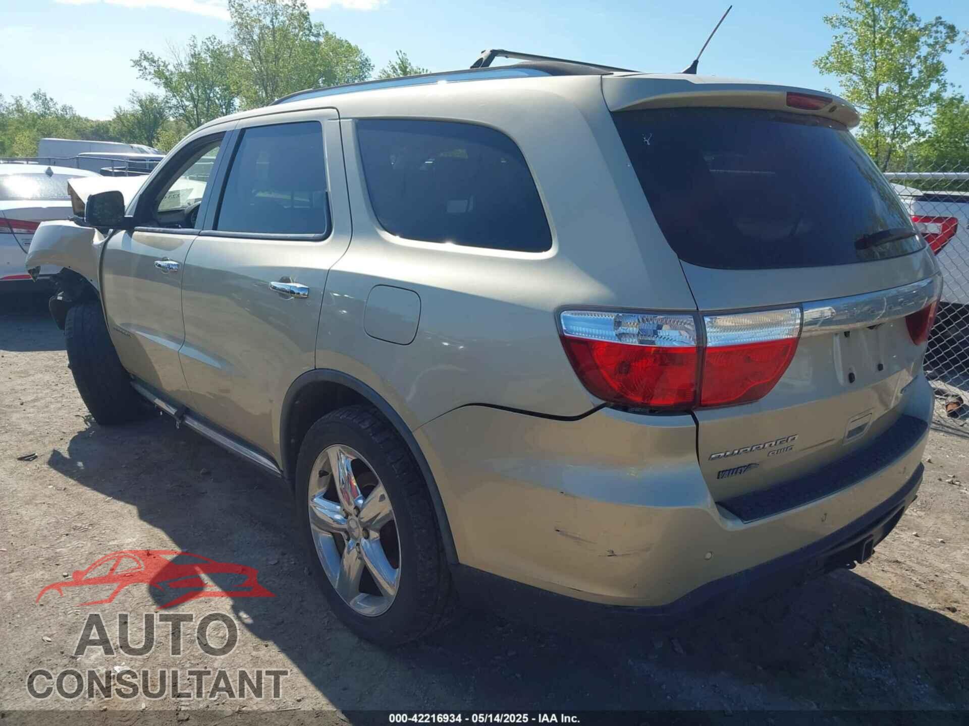 DODGE DURANGO 2011 - 1D4RE5GG3BC599473
