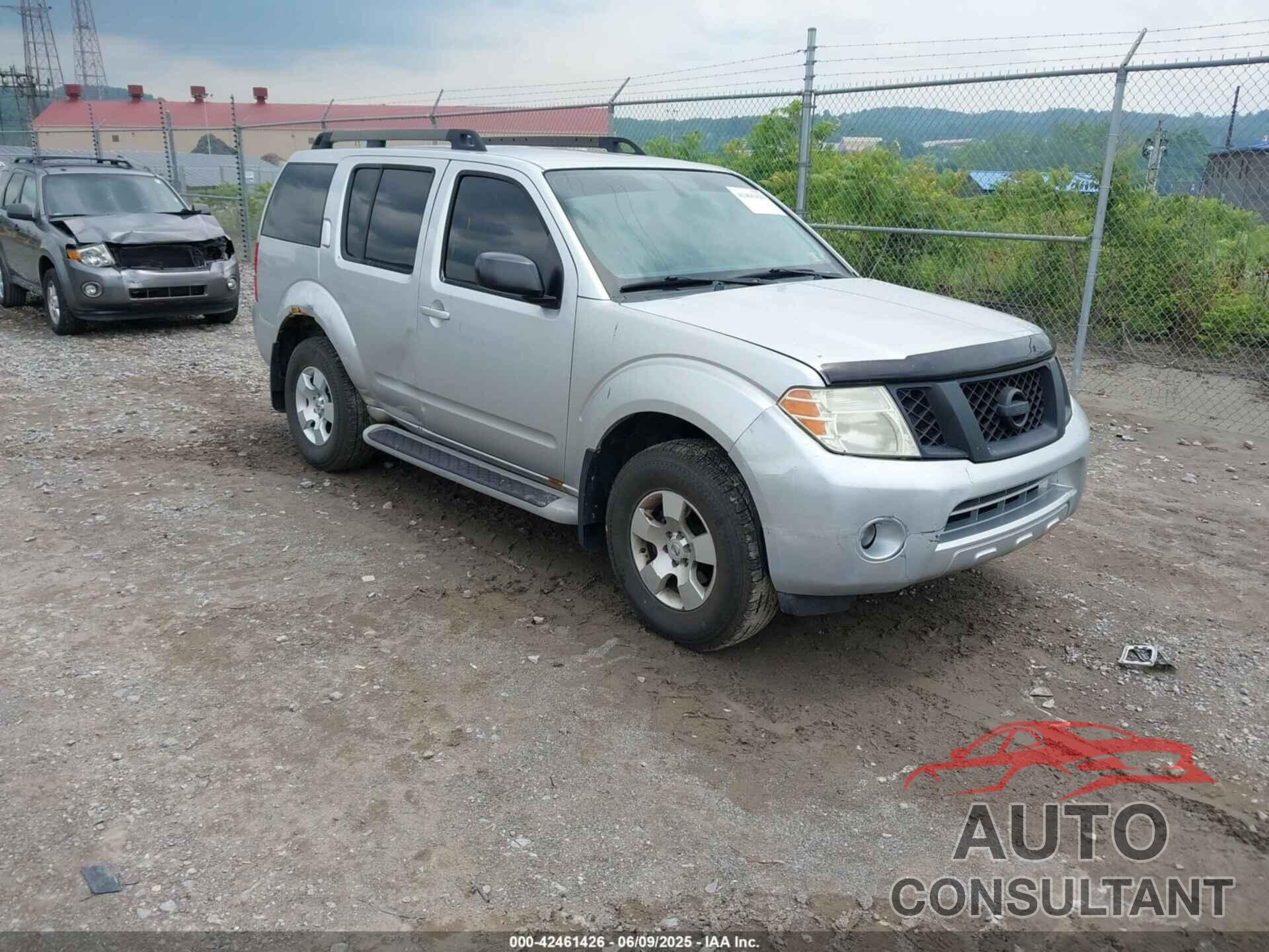 NISSAN PATHFINDER 2010 - 5N1AR1NB9AC611196