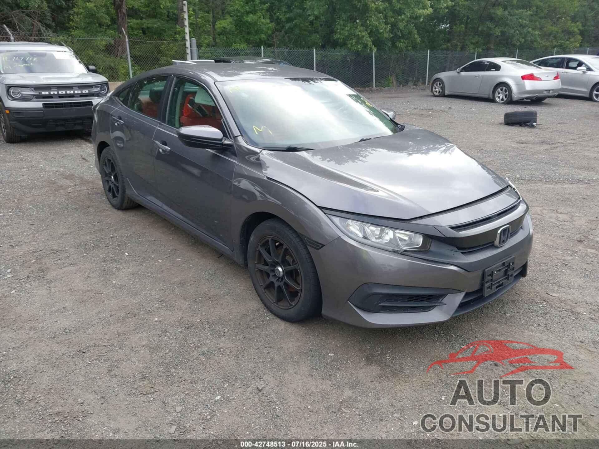 HONDA CIVIC 2016 - 19XFC2F51GE219003