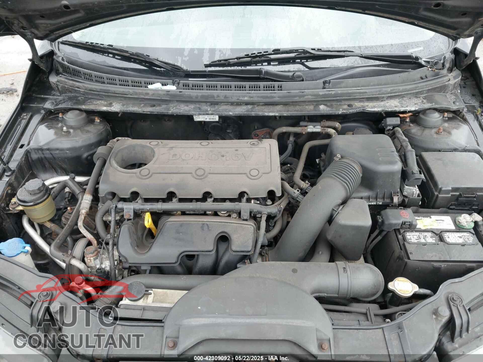 KIA FORTE 2011 - KNAFU4A22B5351663