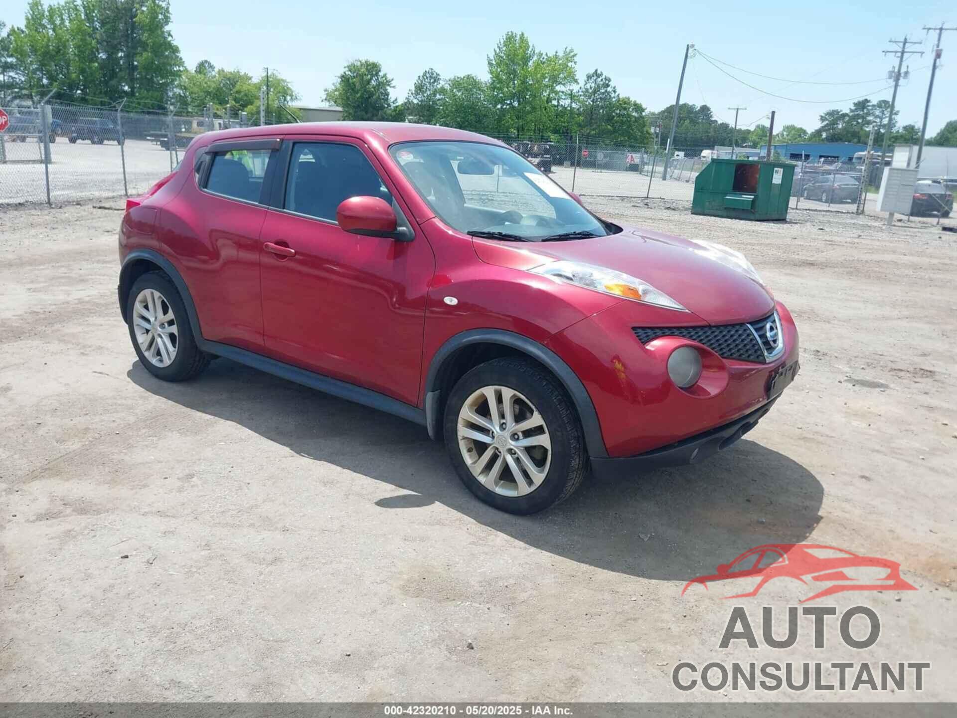 NISSAN JUKE 2012 - JN8AF5MV5CT112550