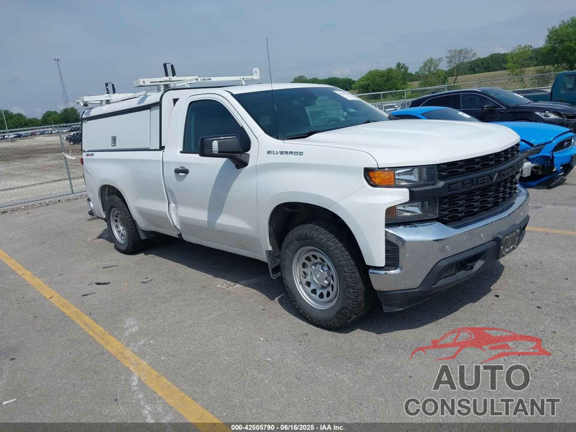 CHEVROLET SILVERADO 1500 2021 - 3GCNYAEH6MG410239