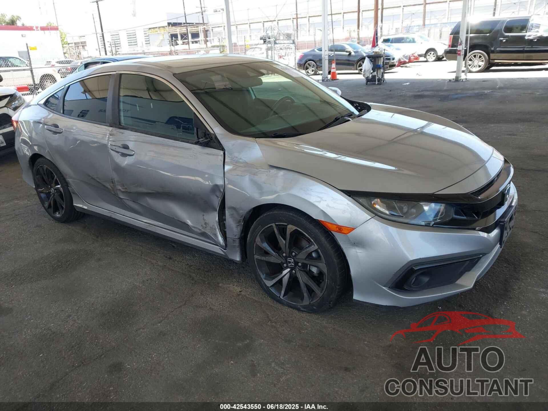 HONDA CIVIC 2021 - 2HGFC2F81MH537487