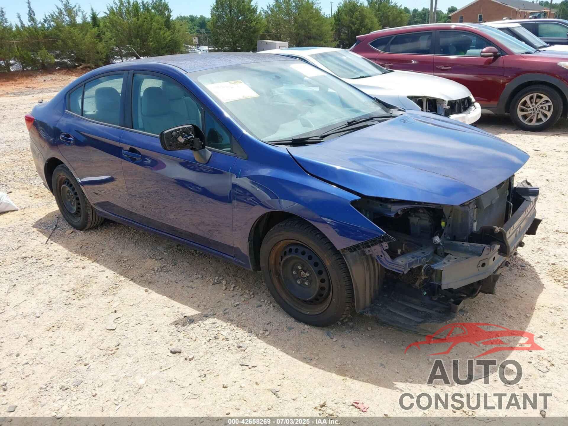 SUBARU IMPREZA 2017 - 4S3GKAA64H3614271