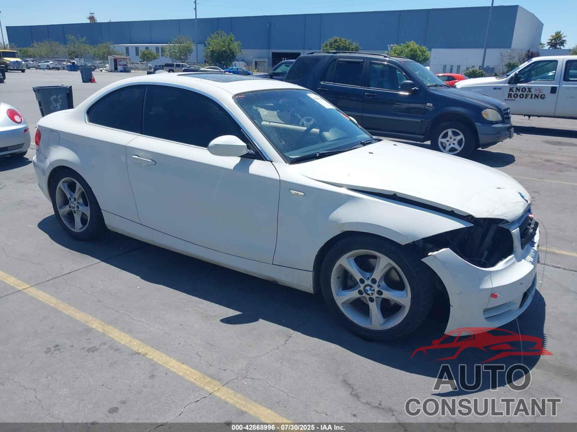 BMW 128I 2009 - WBAUP93599VF48278