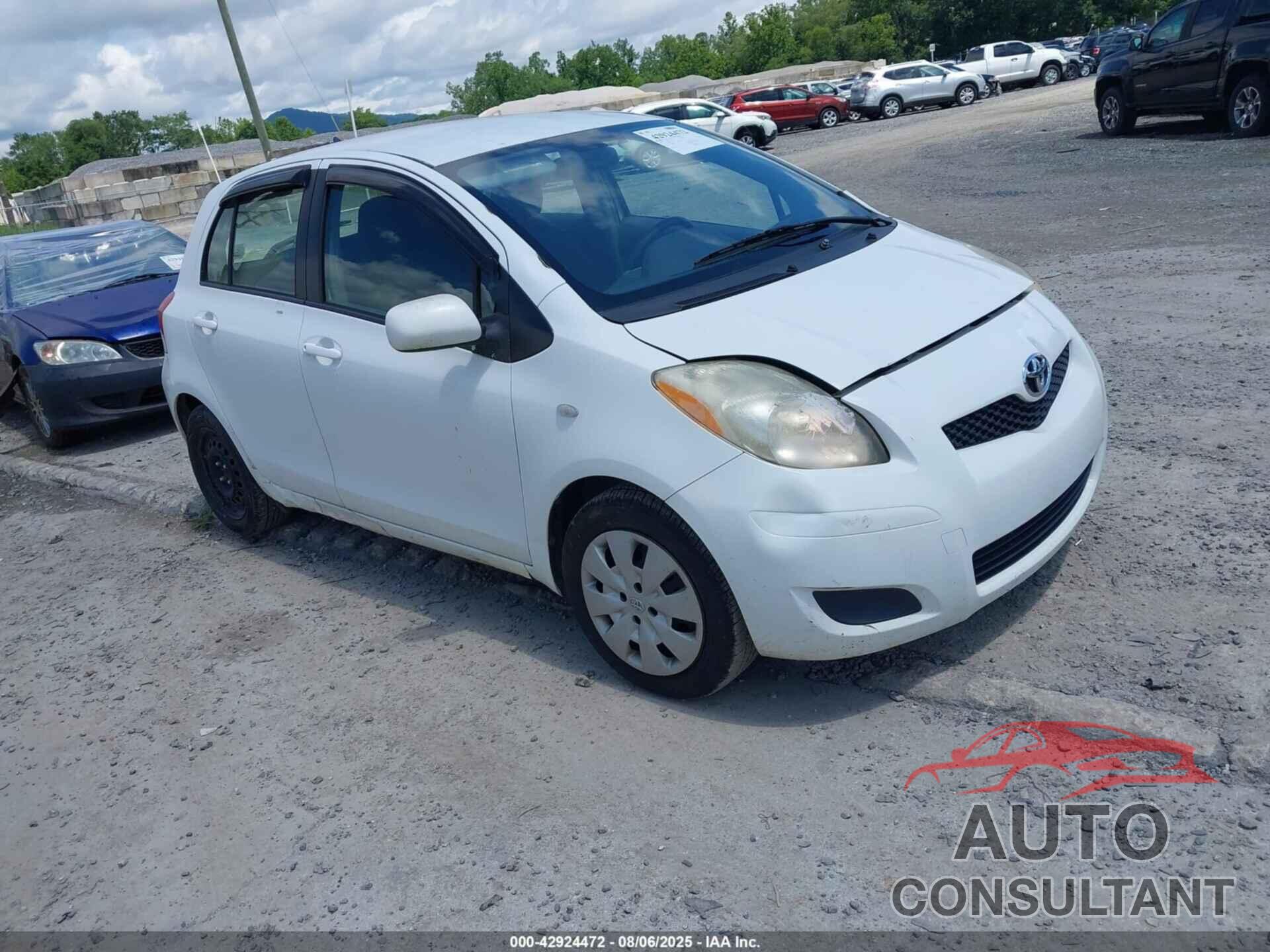 TOYOTA YARIS 2009 - JTDKT903X95244575