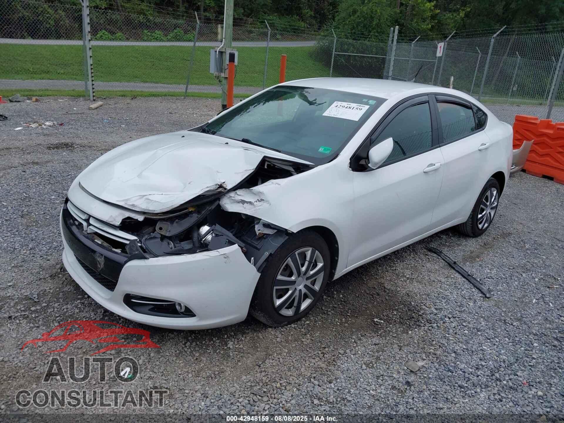 DODGE DART 2013 - 1C3CDFBAXDD122829