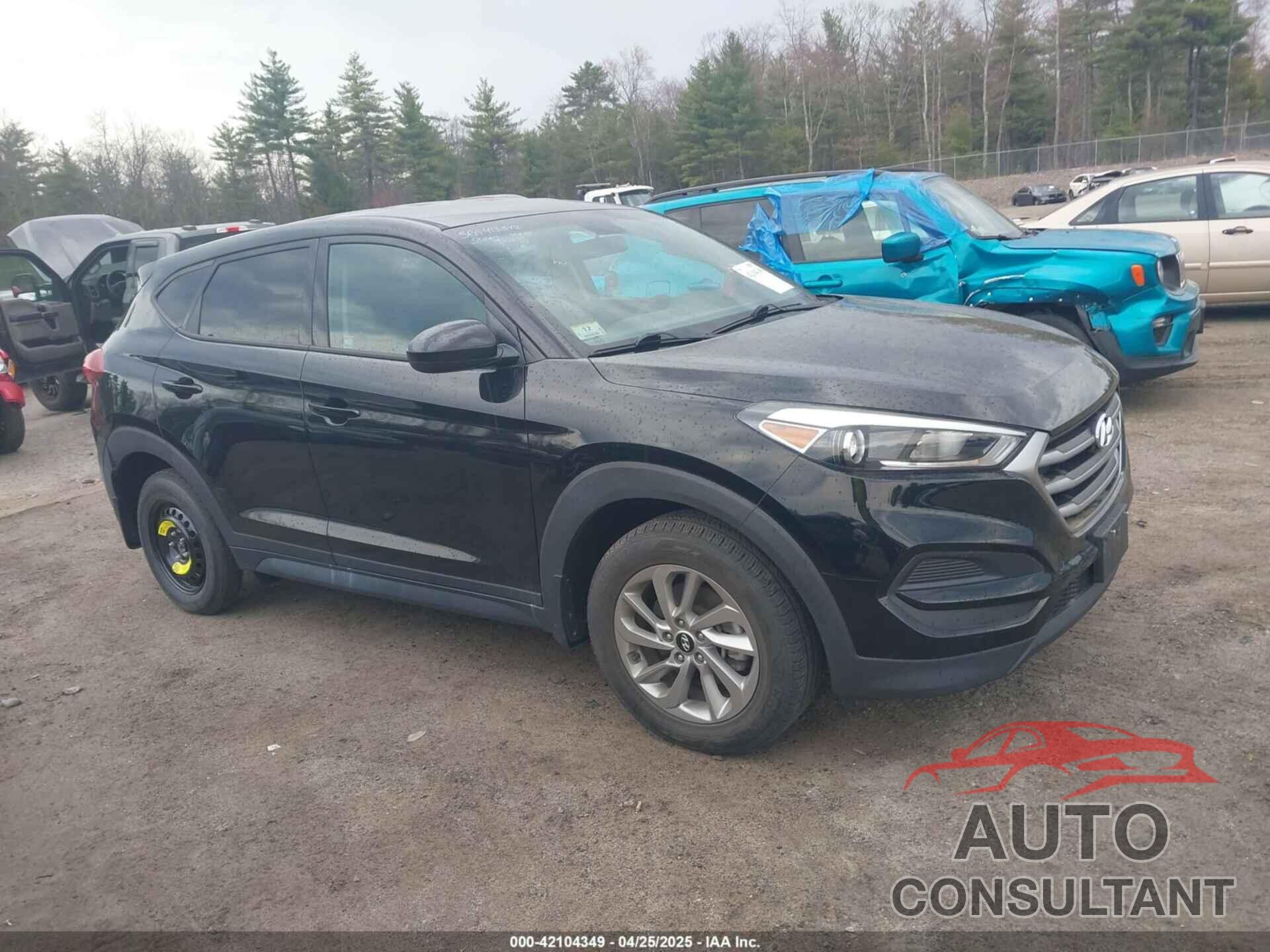 HYUNDAI TUCSON 2018 - KM8J2CA47JU820390