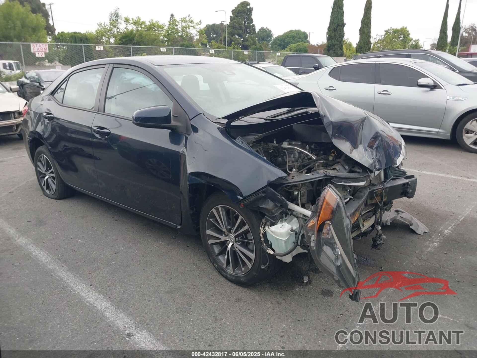 TOYOTA COROLLA 2017 - 5YFBURHE4HP657435